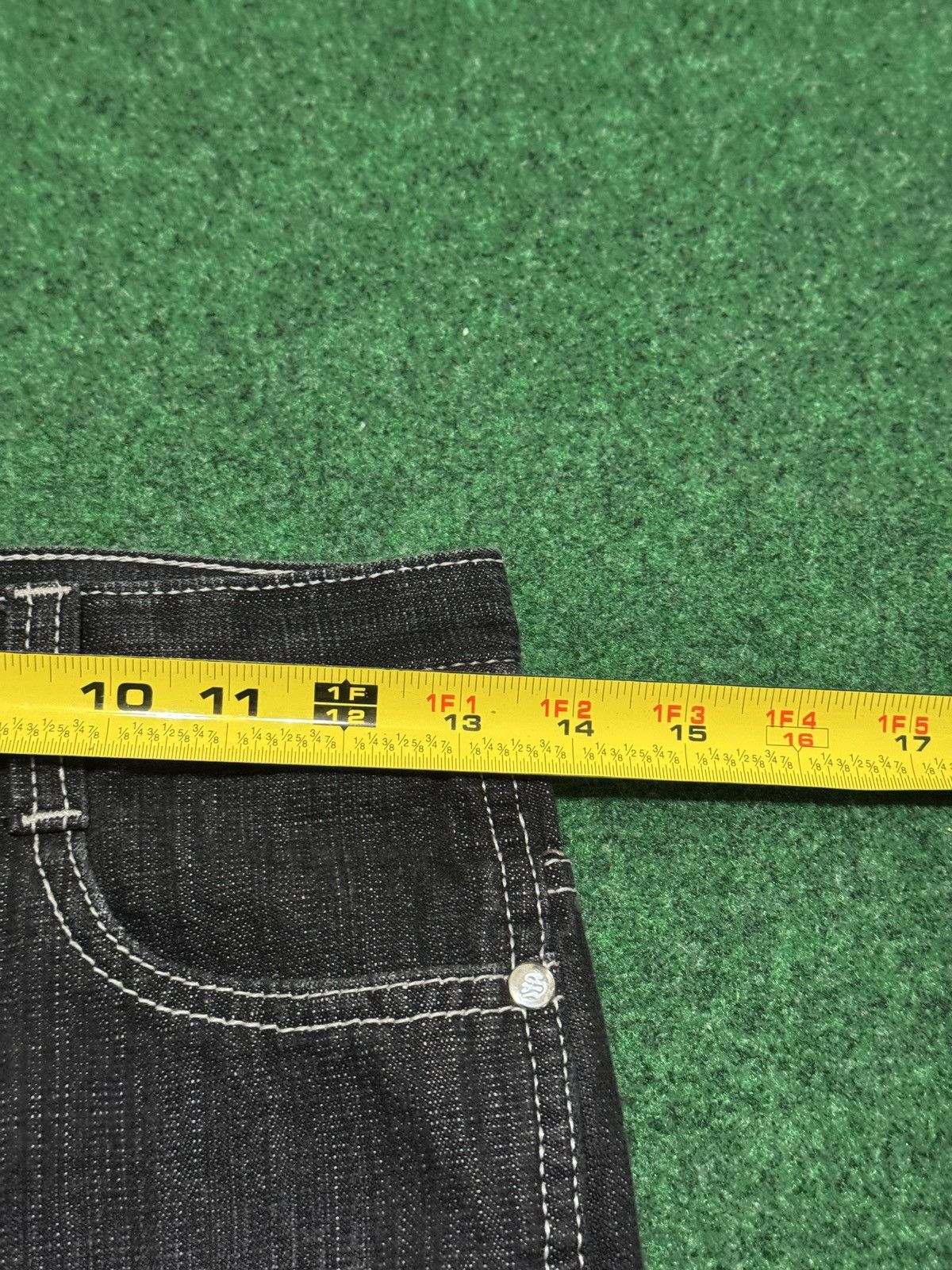 Southpole Y2K Southpole Baggy Hip Hop Grunge 27x25 Black Jeans Size 27" / US 4 / IT 40 - 5 Thumbnail