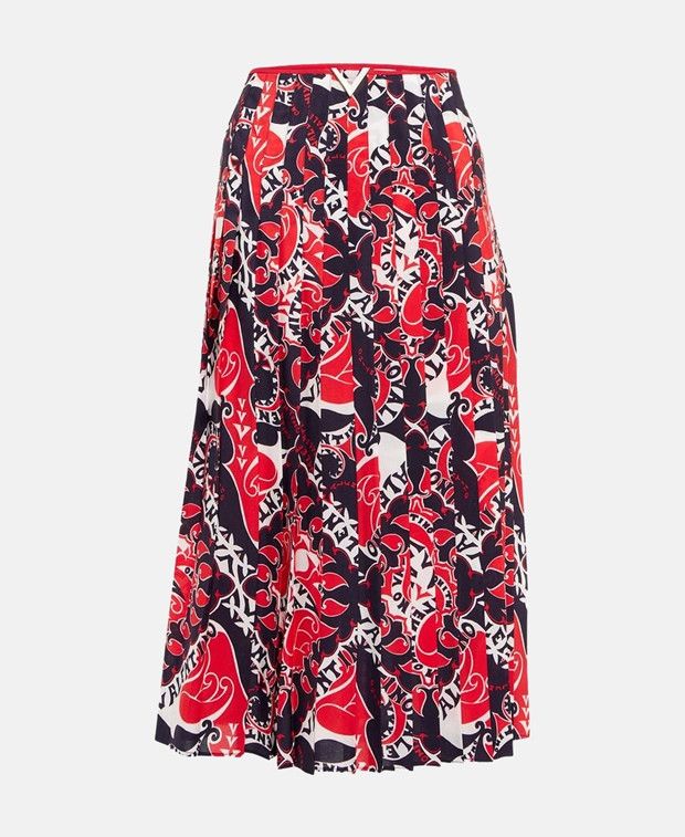 Valentino Silk skirt Size 34" / US 12 / IT 48 - 1 Thumbnail
