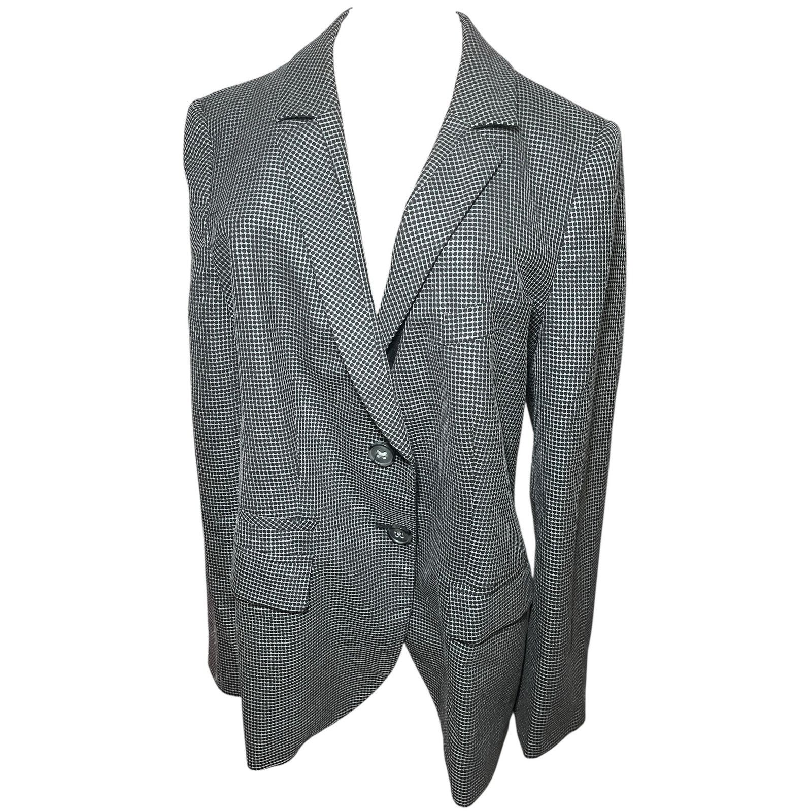 Armani Armani Collezioni Wool/Silk Double Breasted Blazer Sz 14 Size XL / US 12-14 / IT 48-50 - 6 Thumbnail