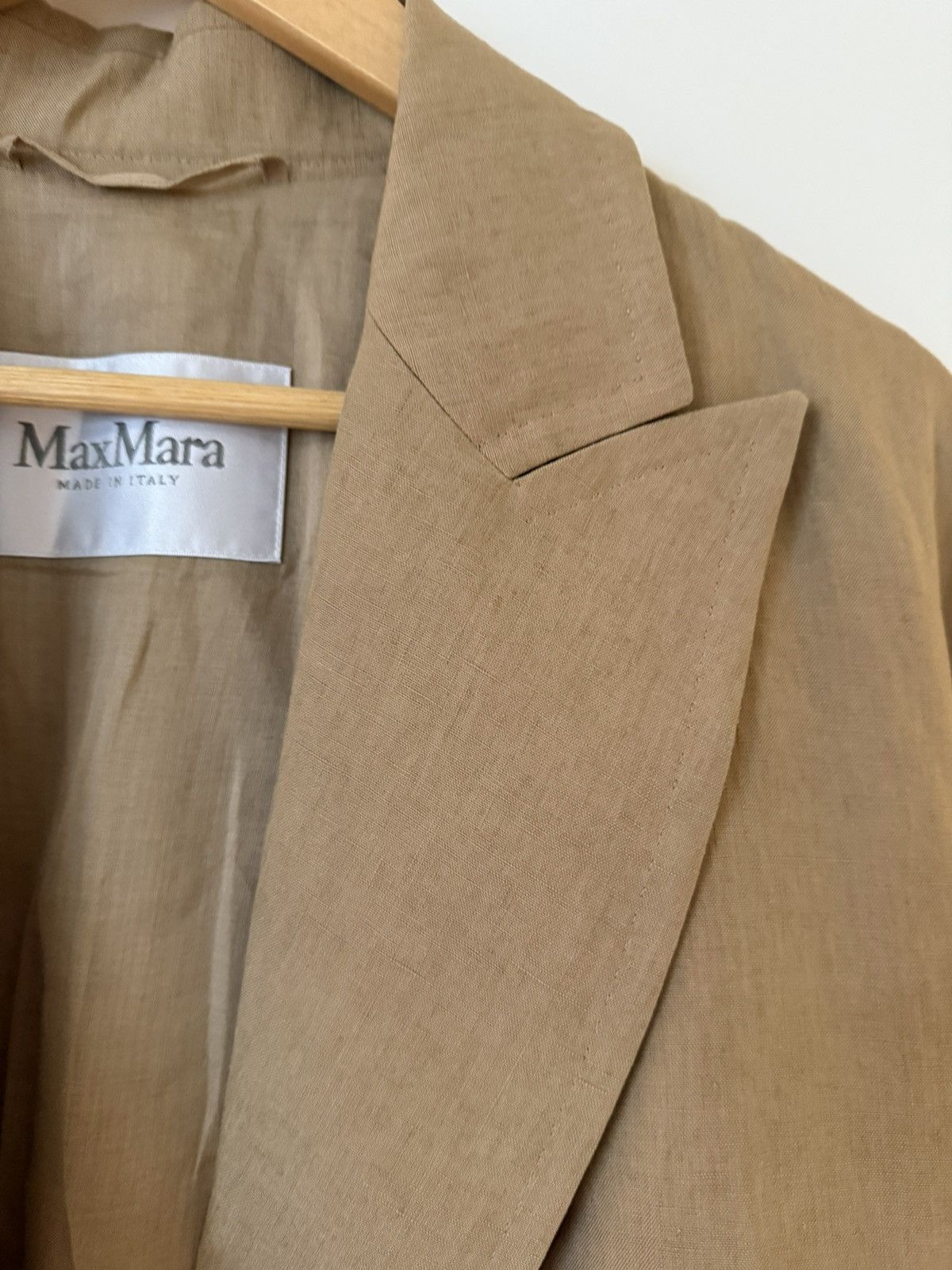 Max Mara Max Mara Double-Breasted Linen Trench Coat– Size 40 Size S / US 4 / IT 40 - 10 Thumbnail