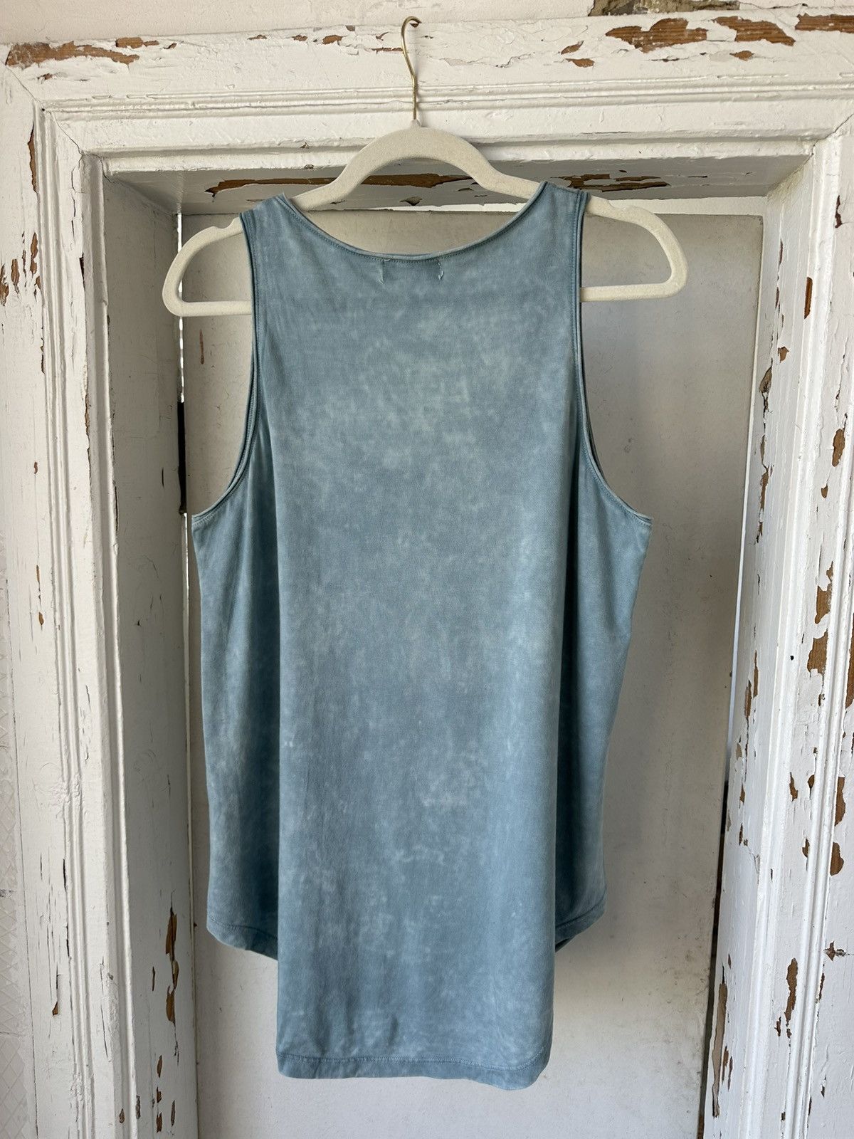 If Six Was Nine Vintage Washed Blue Top Size XL / US 12-14 / IT 48-50 - 4 Thumbnail