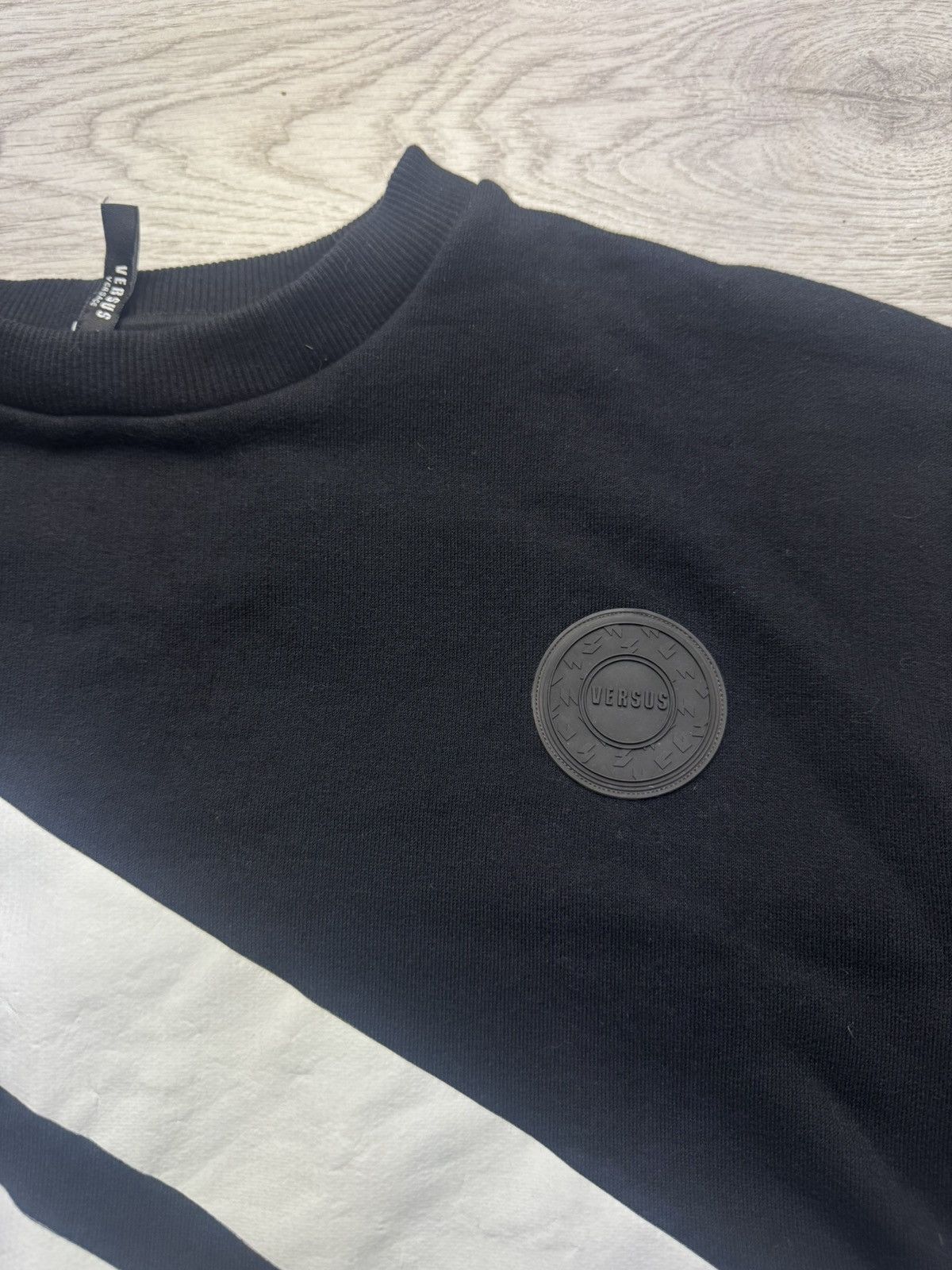 Versus Versace Versace Versus black striped sweatshirt Size US M / EU 48-50 / 2 - 6 Thumbnail