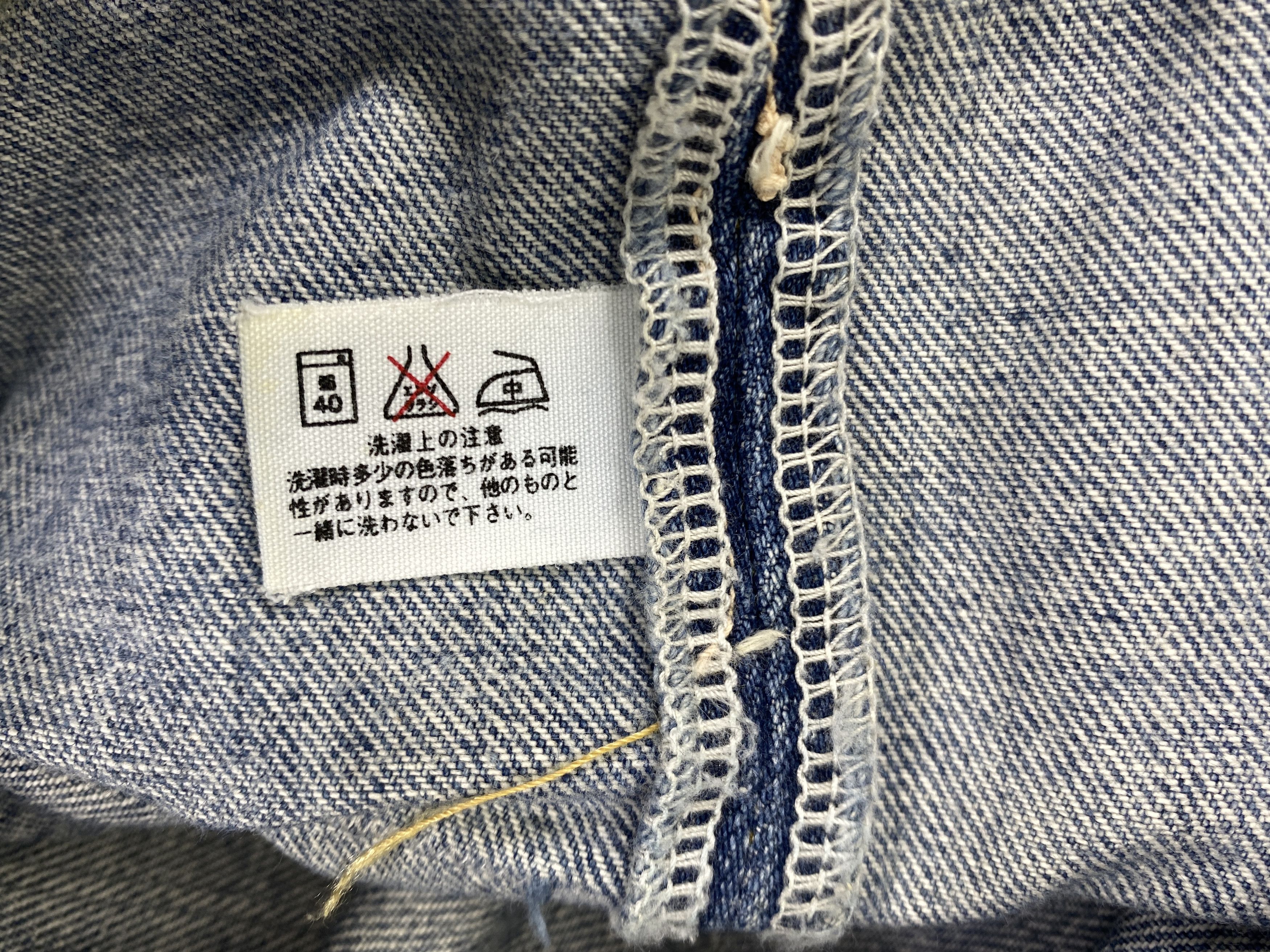 If Six Was Nine Vintage Blue Blue Patchwork Jeans 30x31 - JN3246 Size US 30 / EU 46 - 10 Thumbnail