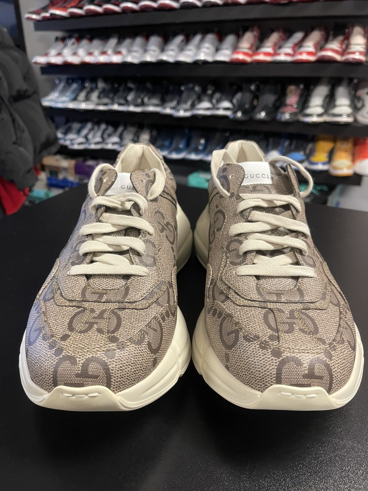 Gucci Size 9.5US/9G - Gucci Rhyton GG Supreme Monogram Brand New Size US 9.5 / EU 42-43 - 2 Thumbnail