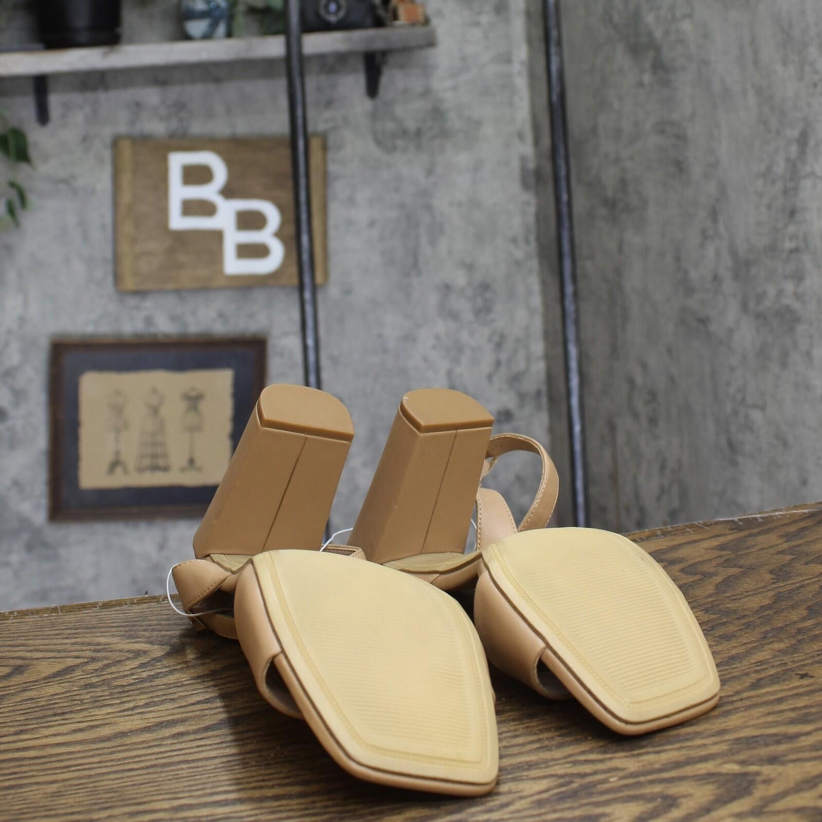 Other Nwt A New Day Womens Block Sal Heels 83821288 Tan Brown 11m Size US 11 / IT 41 - 5 Thumbnail
