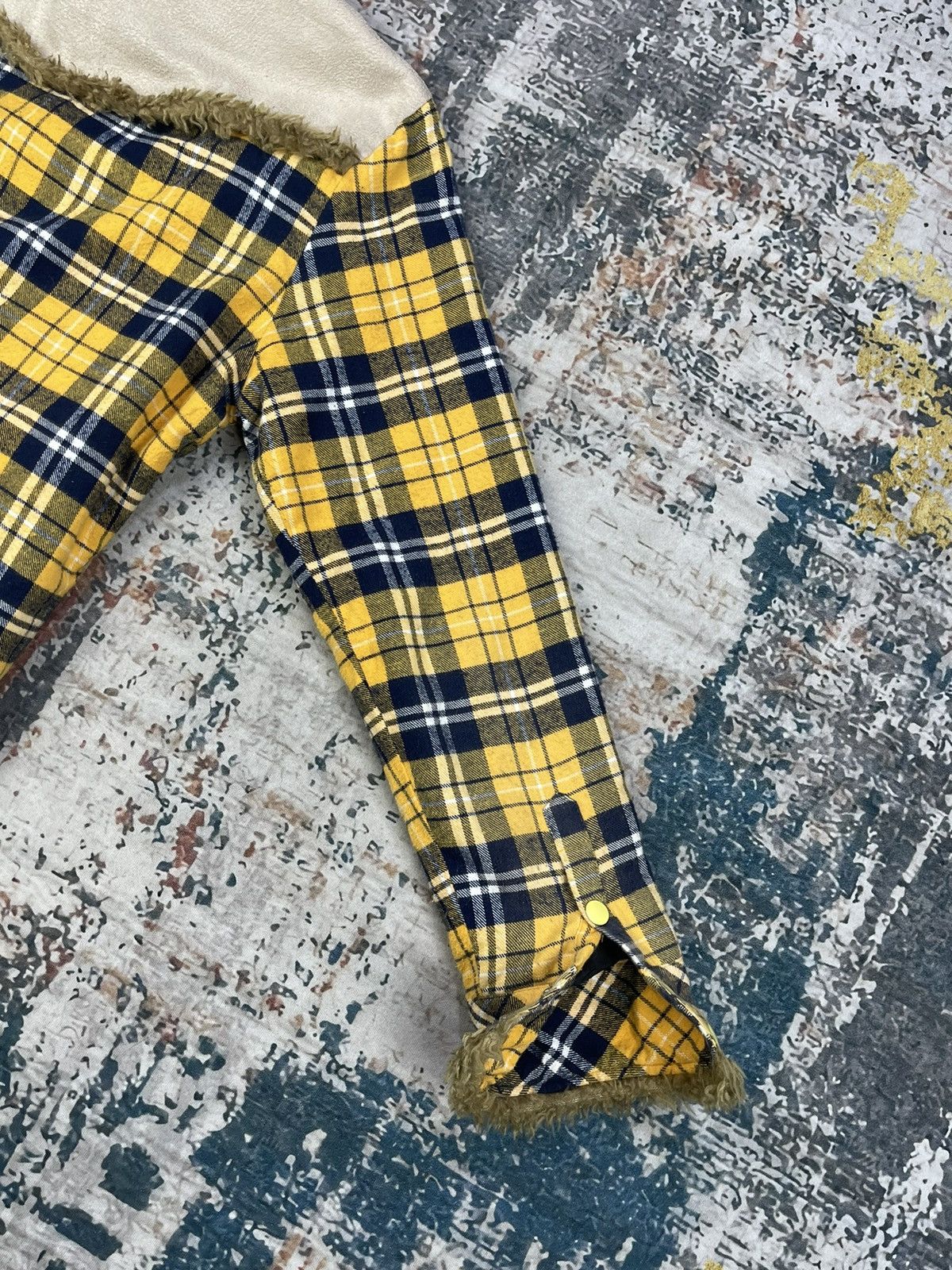 In The Attic ATC + In The Attic Plaid Tartan Flannel Sherpa Edge Jackets Size US M / EU 48-50 / 2 - 6 Thumbnail