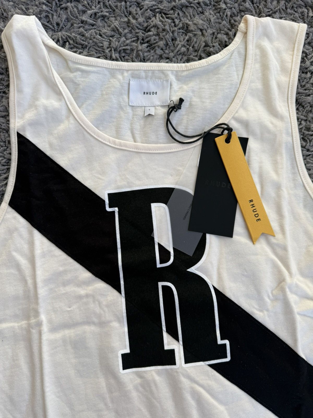Rhude RHUDE 02 Stripe Tank Size L Men's BRAND NEW Size US L / EU 52-54 / 3 - 4 Thumbnail