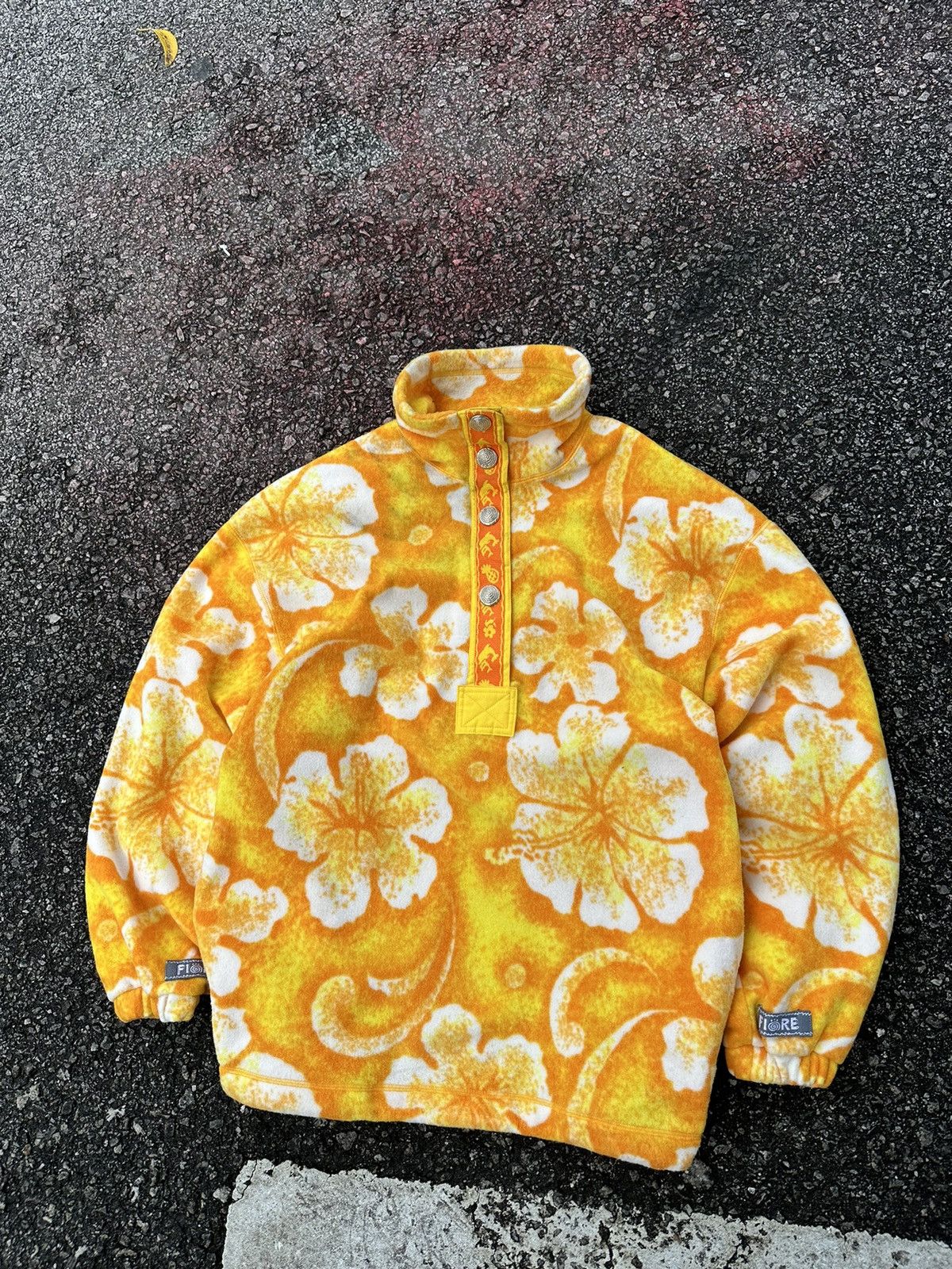 Japanese Brand 👹Jojo Fiore Japan Pullover Fleece Jacket Size US M / EU 48-50 / 2 - 1 Thumbnail
