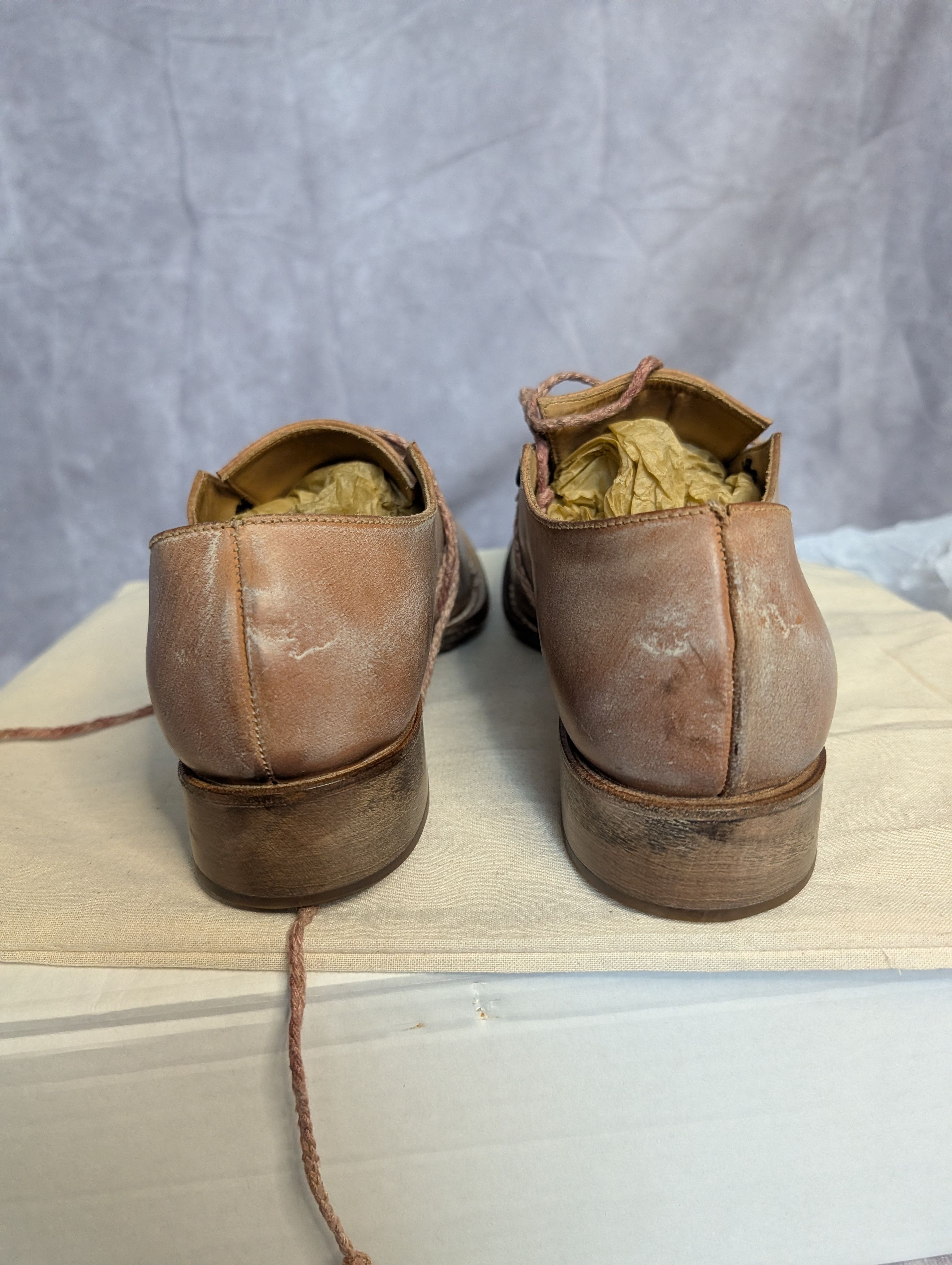 Cherevichkiotvichki Laced Slip-Ons in Reversed Horse Cordova Size US 9 / IT 39 - 7 Thumbnail