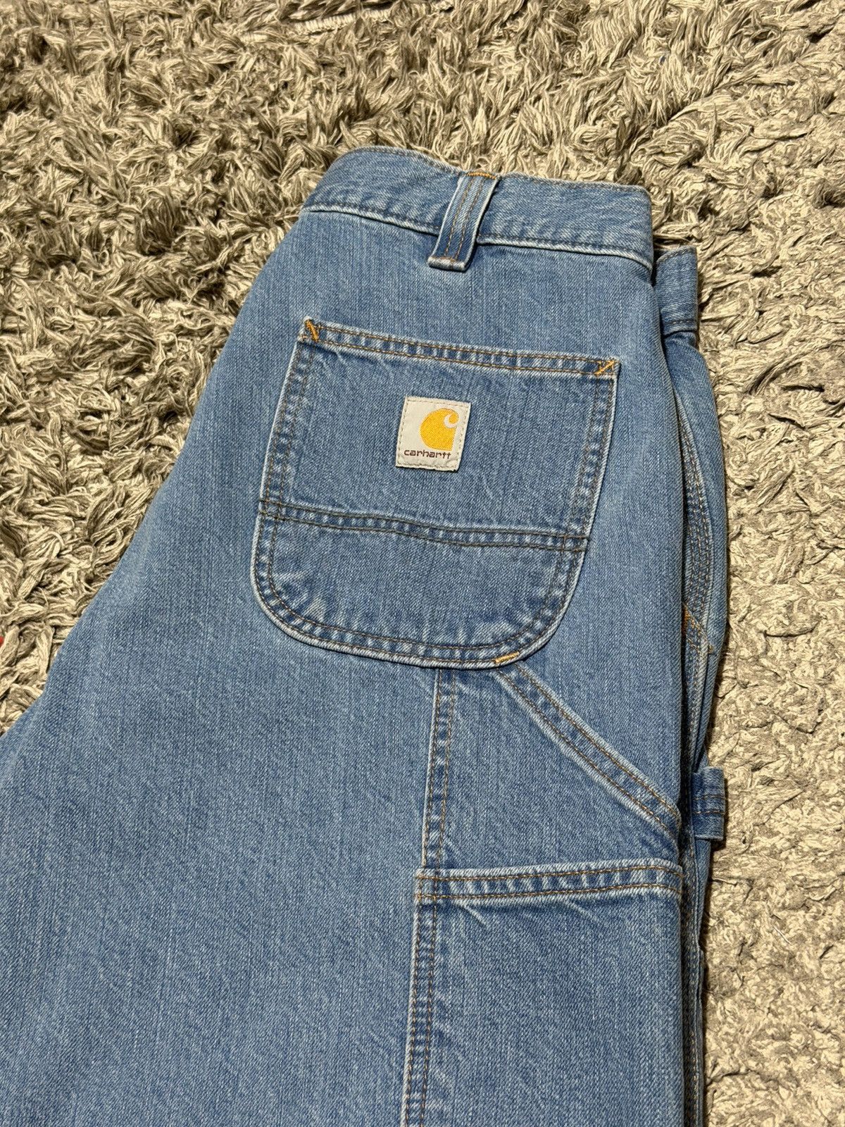 Carhartt Carhartt Loose Straight Work Pants 30x32 Size US 30 / EU 46 - 6 Thumbnail