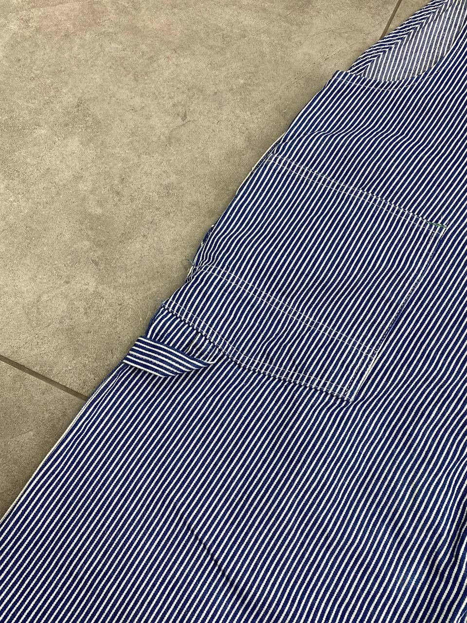 Oshkosh Vintage Oshkosh B'Gosh Union Made Striped American Overalls Size US 36 / EU 52 - 12 Thumbnail