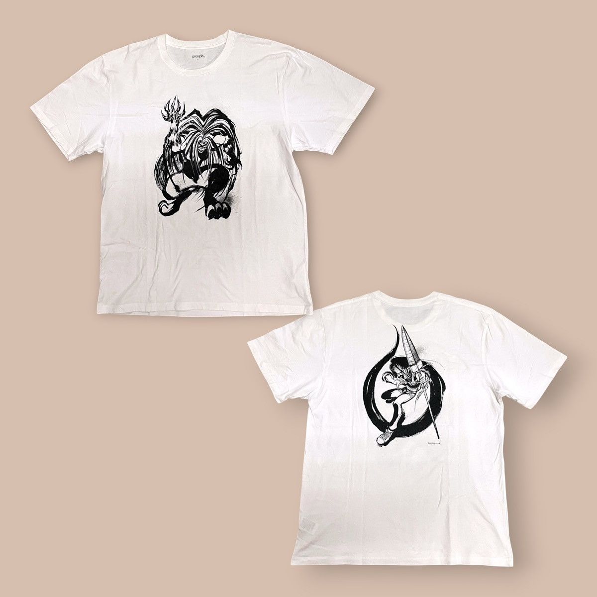 Anime Graniph X Ushio & Tora Anime/Manga Tees Size US XL / EU 56 / 4 - 1 Thumbnail