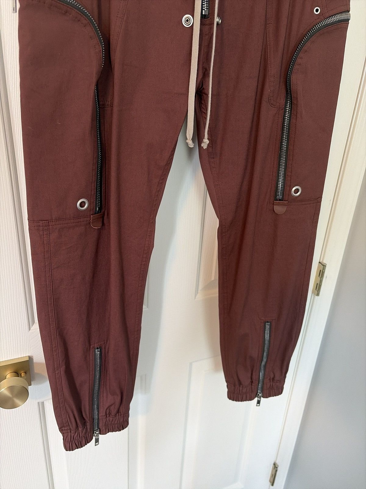 Rick Owens Rick Owens Phlegethon SS 2021 Bauhaus Cargo Joggers Size US 36 / EU 52 - 3 Thumbnail