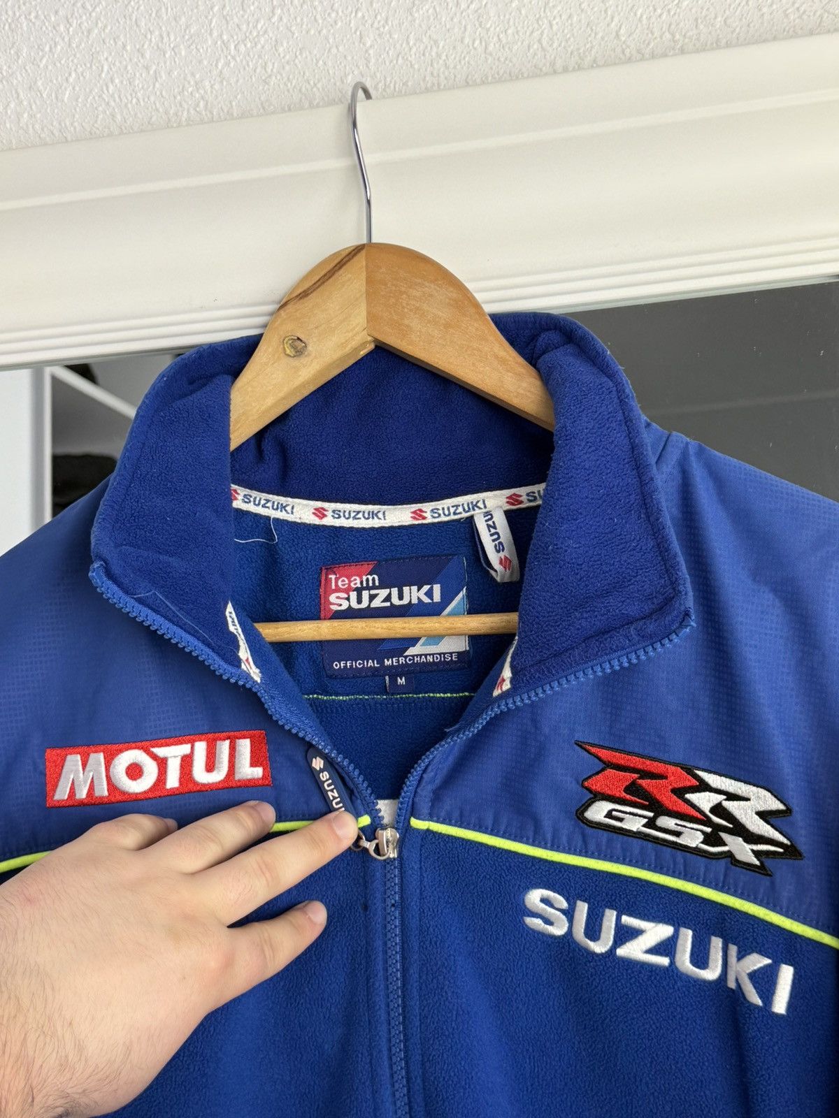 Other Suzuki GSX-RR Ecstar Fleece Racing Full Zip Jacket Motul Size US M / EU 48-50 / 2 - 11 Thumbnail