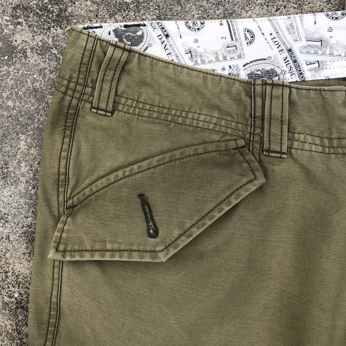 Japanese Brand Japanese Boisbois Distressed Embroidered Cargo Pants Size US 32 / EU 48 - 3 Thumbnail
