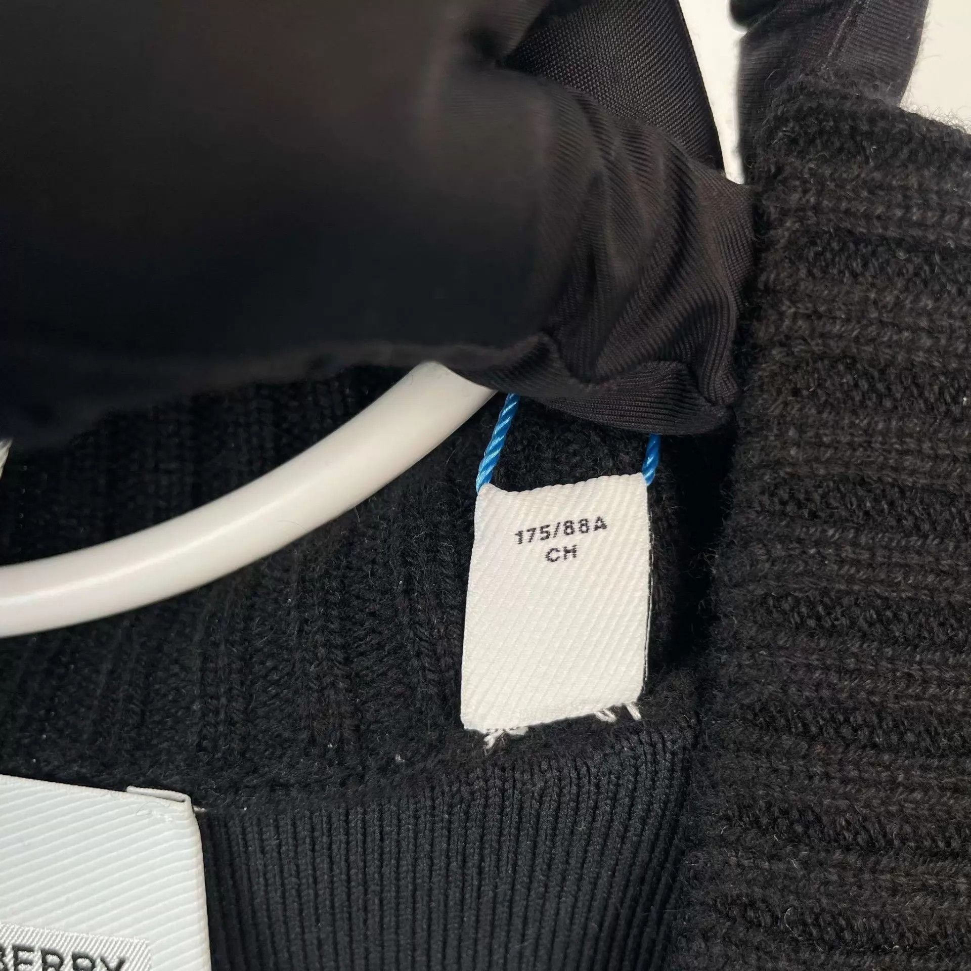 Burberry Burberry 95 New Wool Coat 170 Black Size S / US 4 / IT 40 - 4 Thumbnail