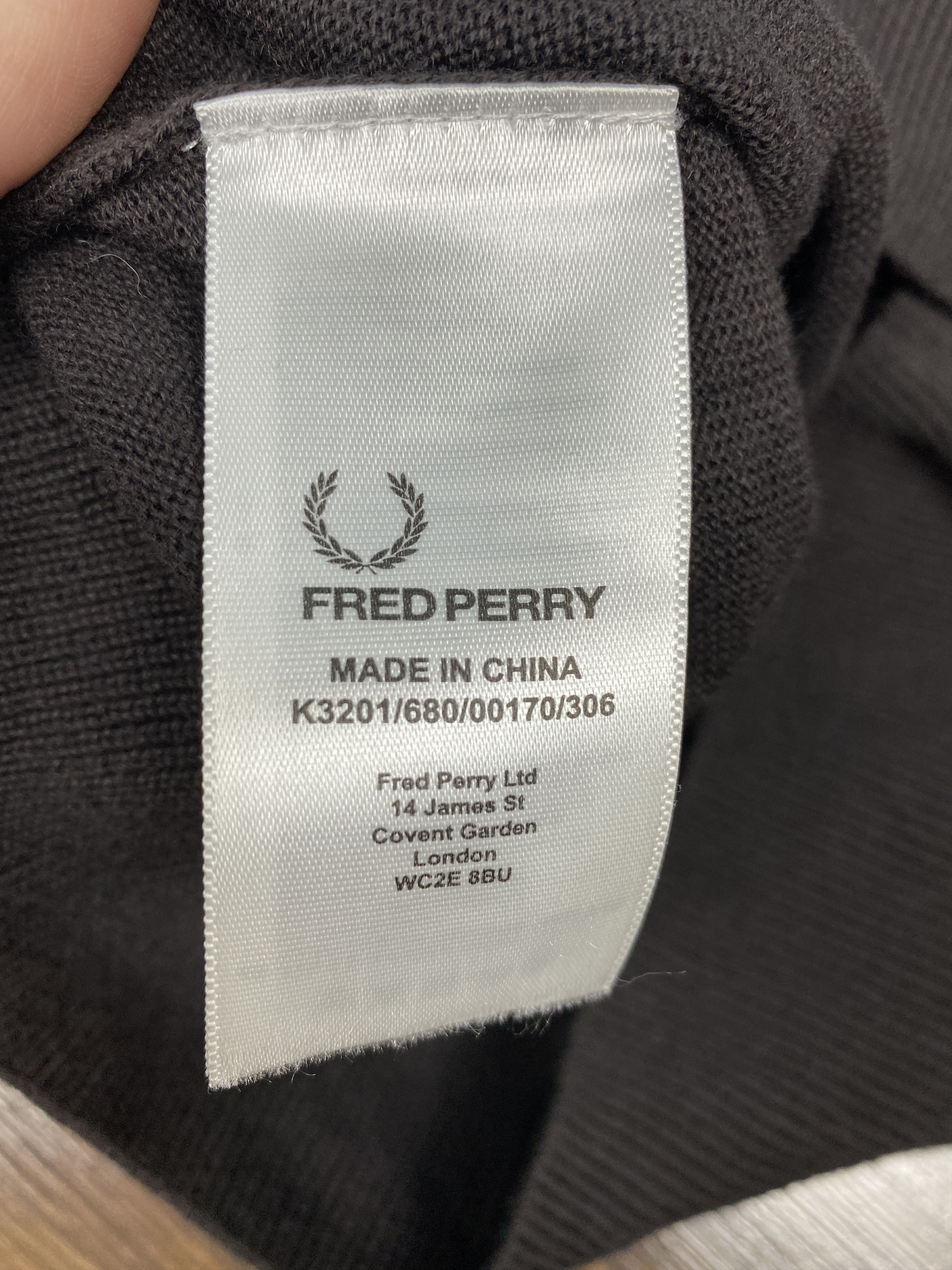 Fred Perry × Vintage Fred Perry vintage crew neck merino wool sweater Size US S / EU 44-46 / 1 - 4 Thumbnail