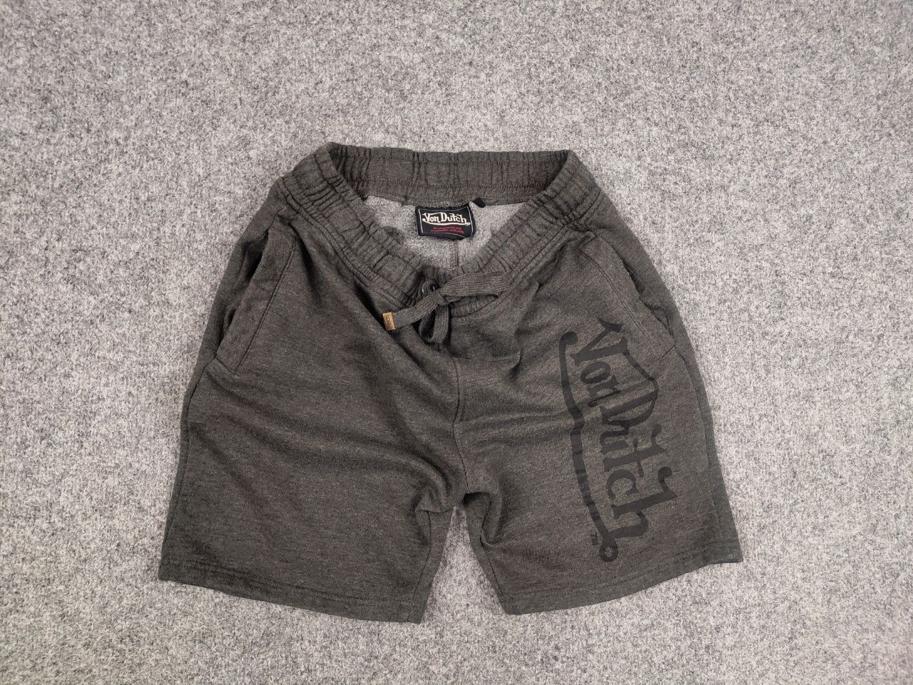 Von Dutch Vintage Von Dutch Logo Gray Cotton Casual Short Y2K Style Size US 32 / EU 48 - 7 Thumbnail