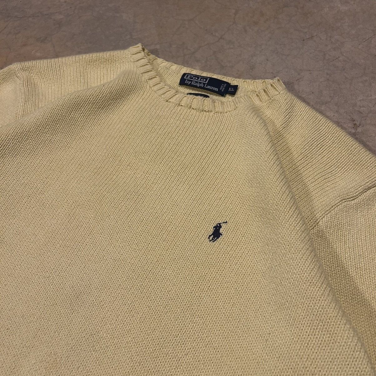 Polo Ralph Lauren × Vintage Essential Vintage 90s Polo Ralph Lauren Knit Sweater Size US XL / EU 56 / 4 - 3 Thumbnail