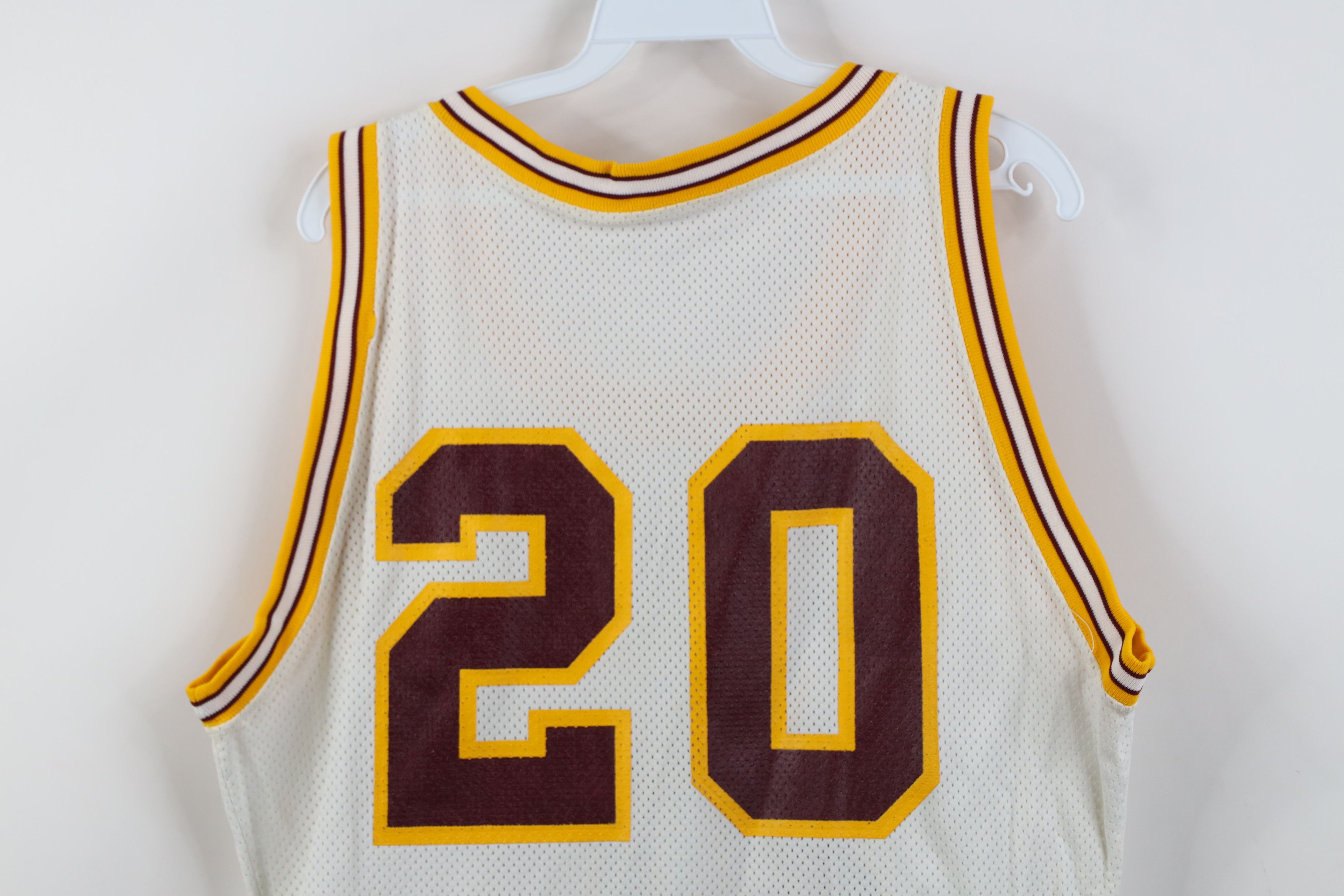 Russell Athletic Vintage 90s Russell Athletic Basketball Jersey White USA Size US XXL / EU 58 / 5 - 14 Thumbnail