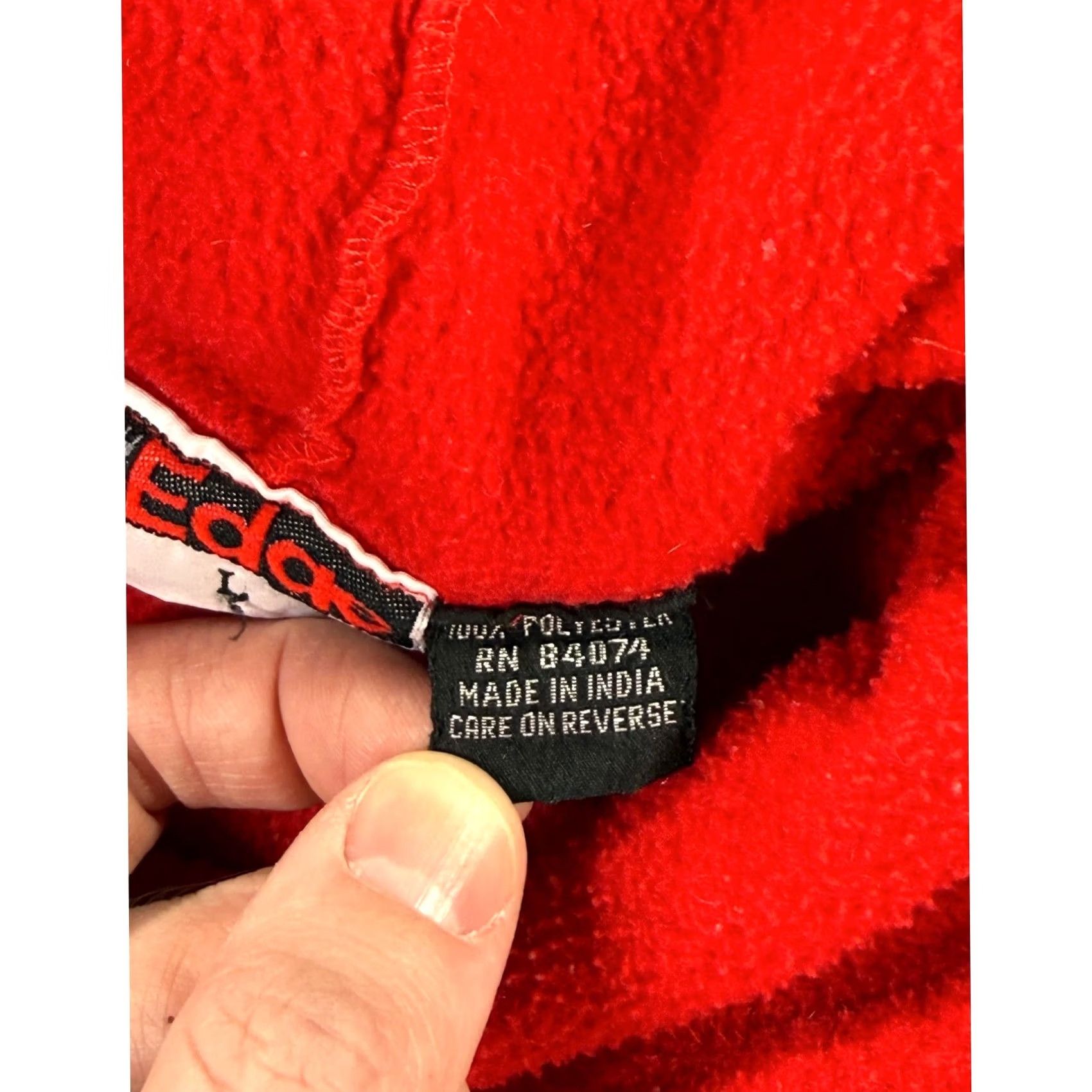 NFL VINTAGE The Edge Kansas City Chiefs Fleece Hoodie Mens Large Red NFL Pullover Size US L / EU 52-54 / 3 - 5 Thumbnail
