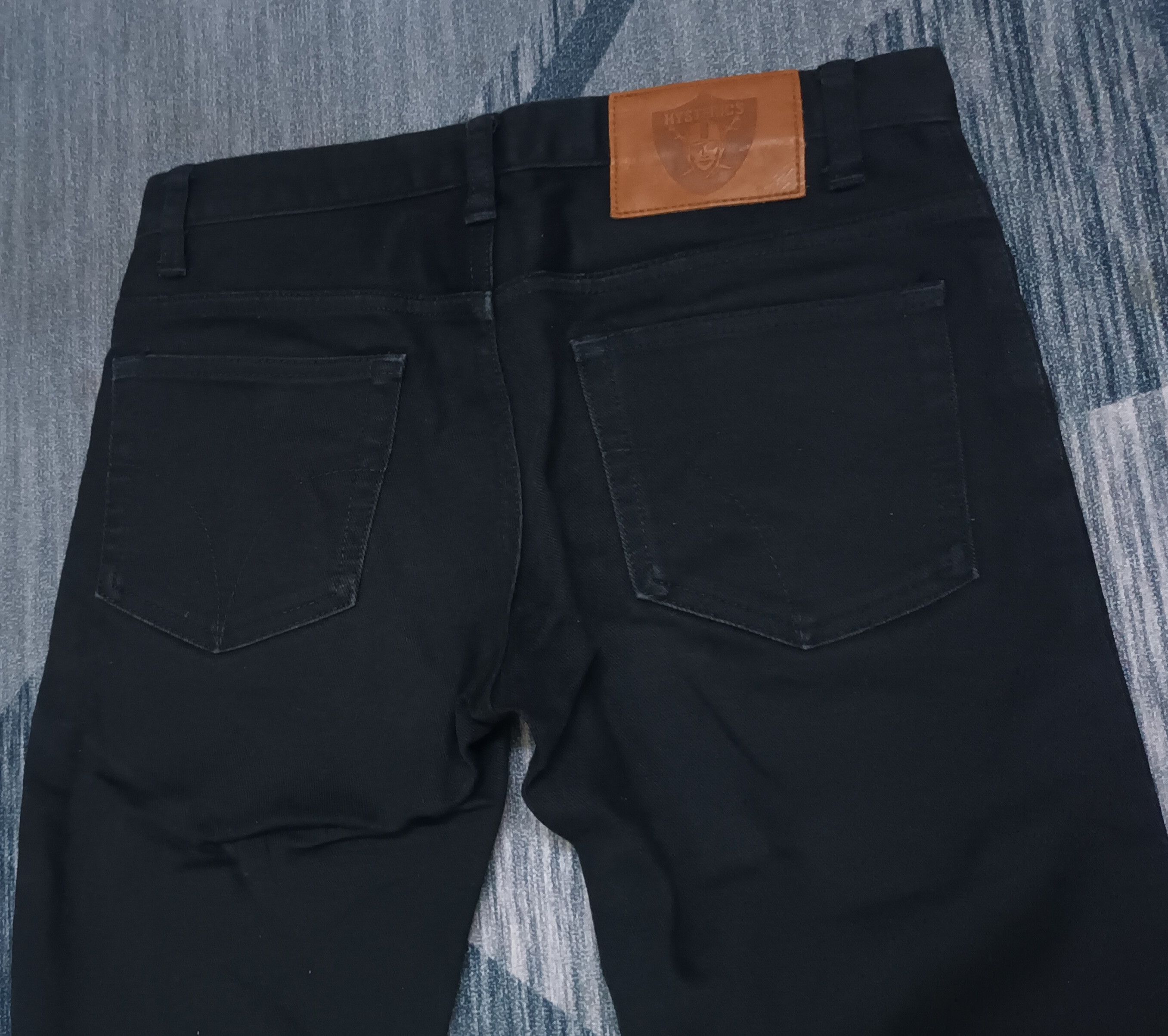 Hysteric Glamour 🔥 HYSTERIC GLAMOUR BLACK DENIM 🔥 Size 28" / US 6 / IT 42 - 7 Thumbnail