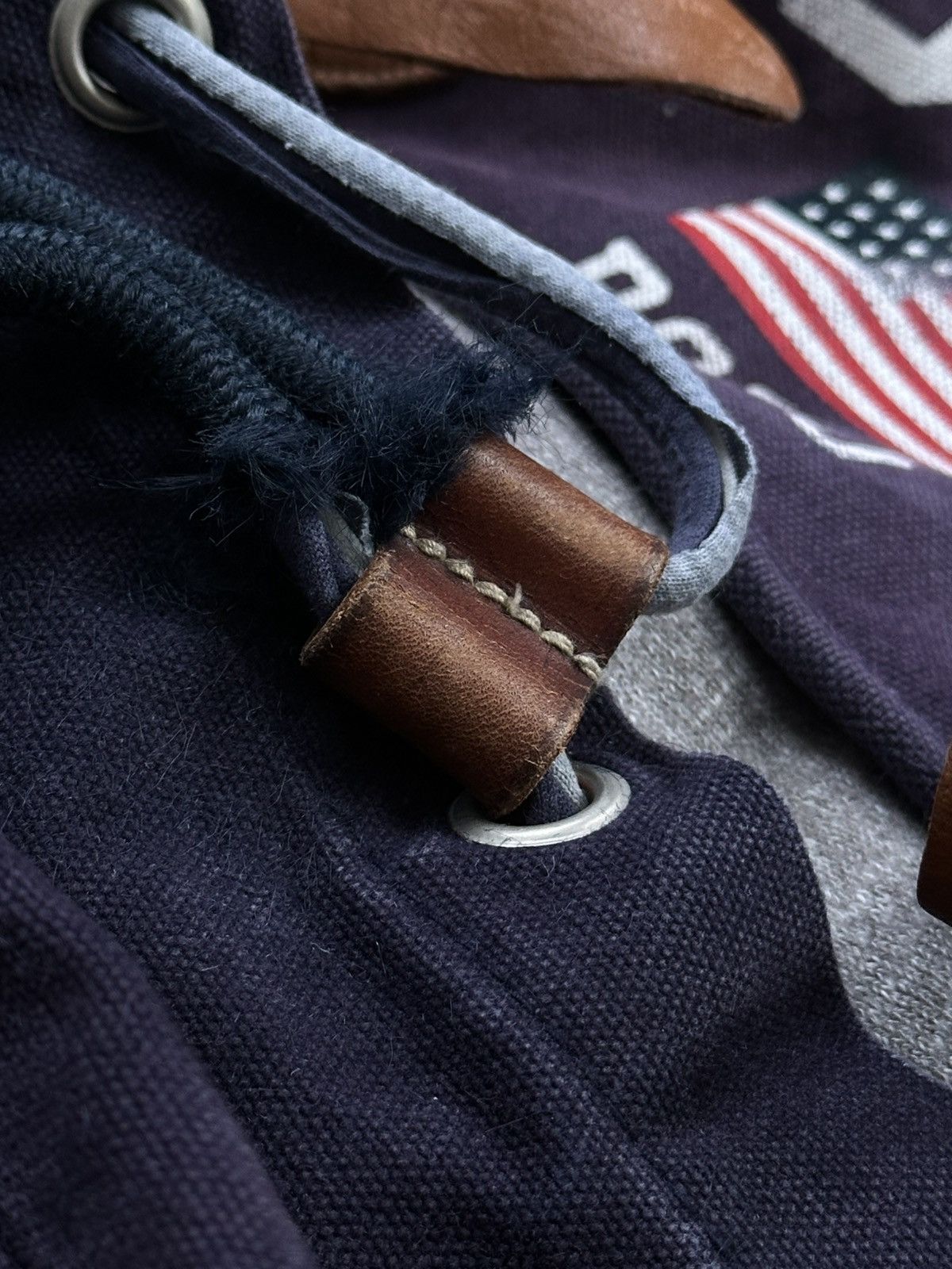 Polo Ralph Lauren 🫧POLO RALPH LAUREN 90s VINTAGE CANVAS BACKPACK VERY RARE Size ONE SIZE - 14 Thumbnail