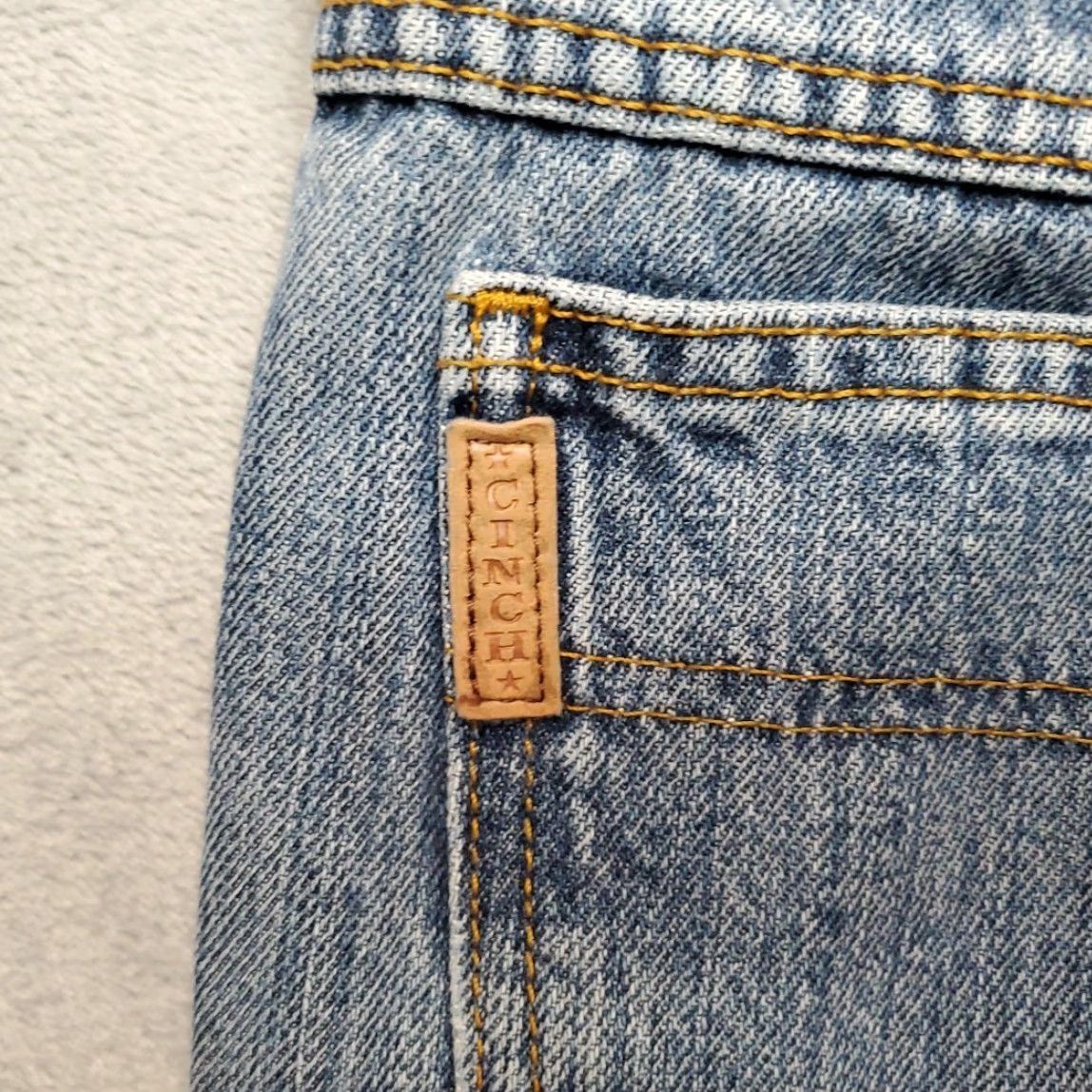 Denime Cinch Jeans Men 29x30 Blue Denim Green Label Western Cowboy Rodeo Rocky Mountain Size US 29 - 7 Thumbnail