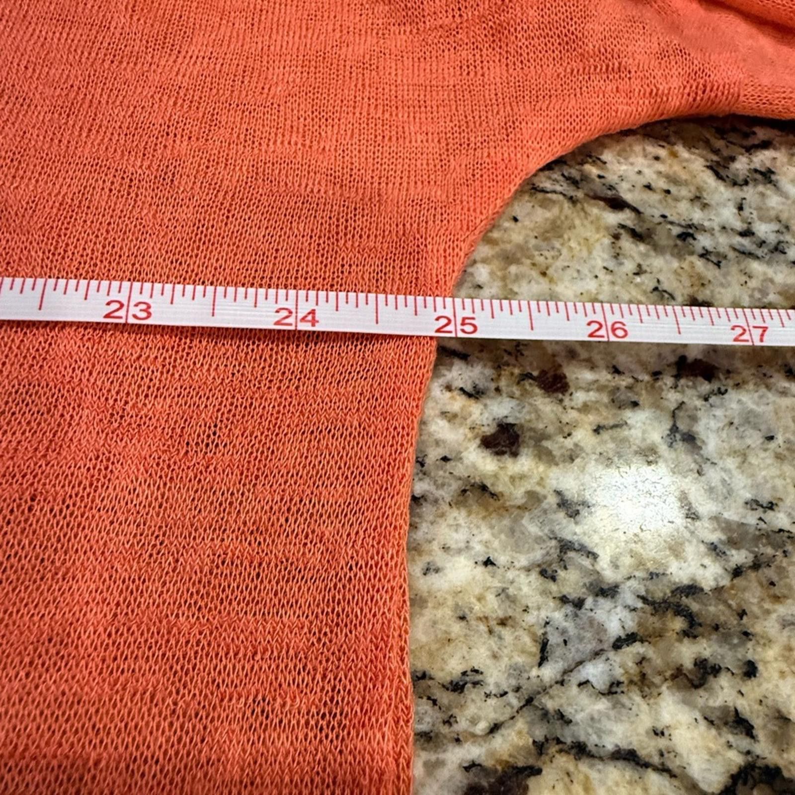 Other Umgee orange lightweight sweater long sleeves SZ M Size M / US 6-8 / IT 42-44 - 7 Thumbnail