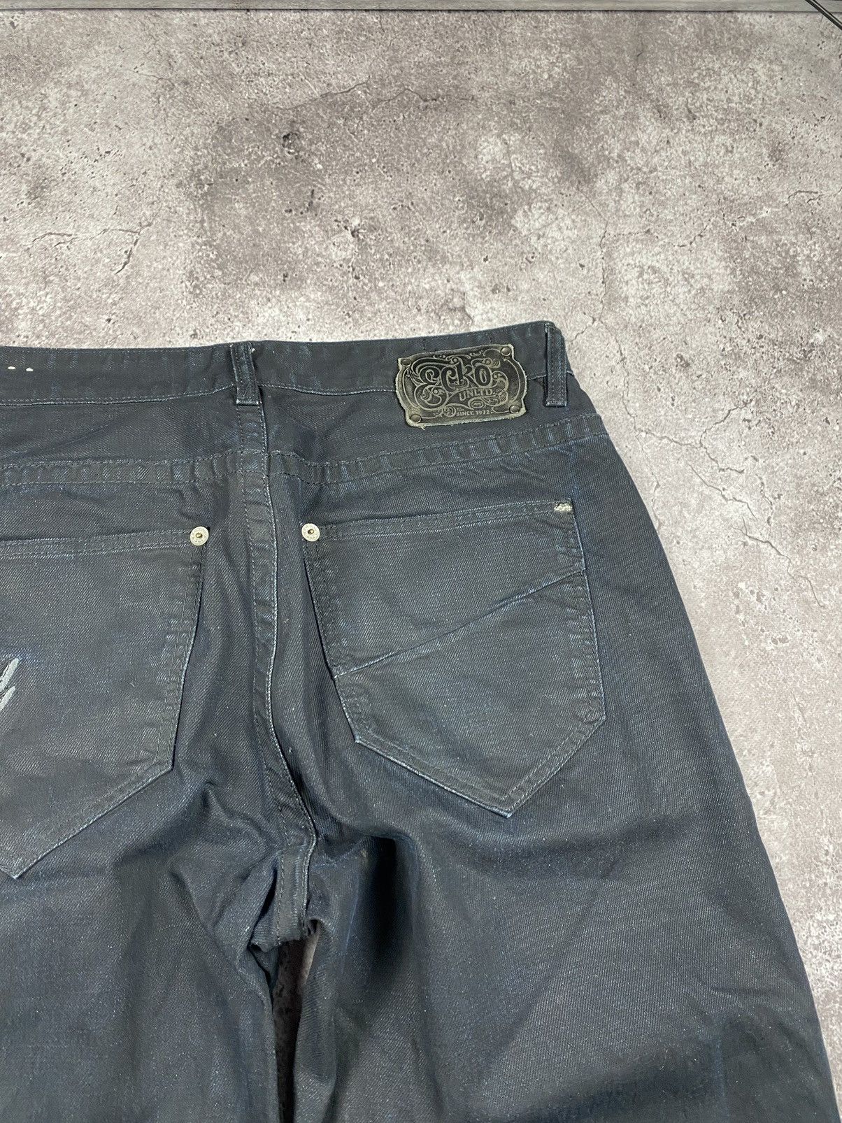 Ecko Unltd. CRAZY VINTAGE Y2K ECKO BAGGY ARCHIVAL SKATER JEANS RARE Size US 34 / EU 50 - 7 Thumbnail