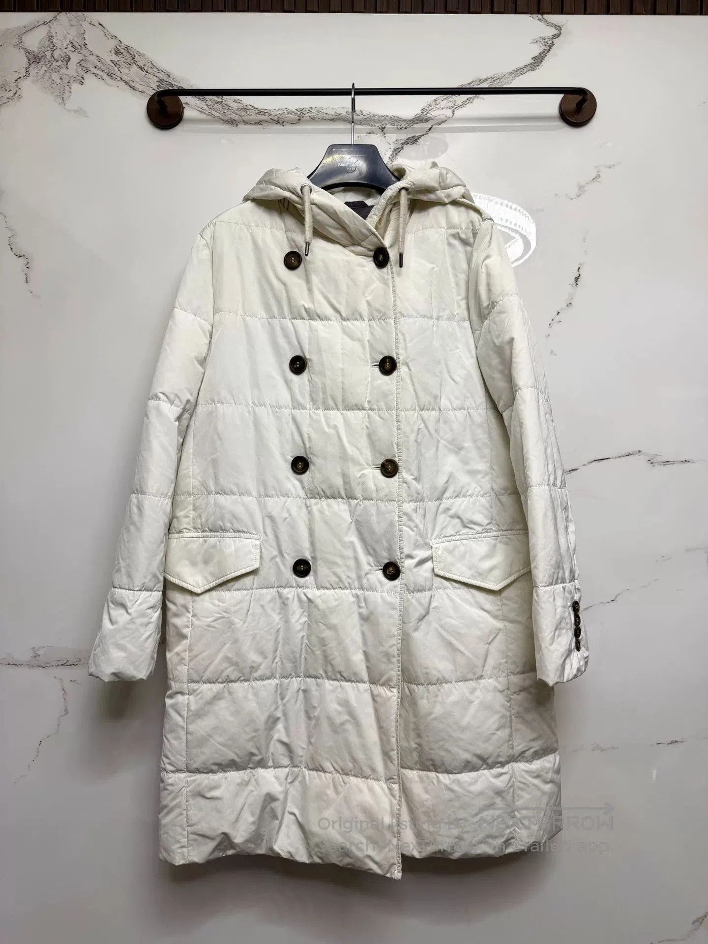 Brunello Cucinelli Brunello Cucinelli Hooded Down Jacket. Size M / US 6-8 / IT 42-44 - 1 Thumbnail