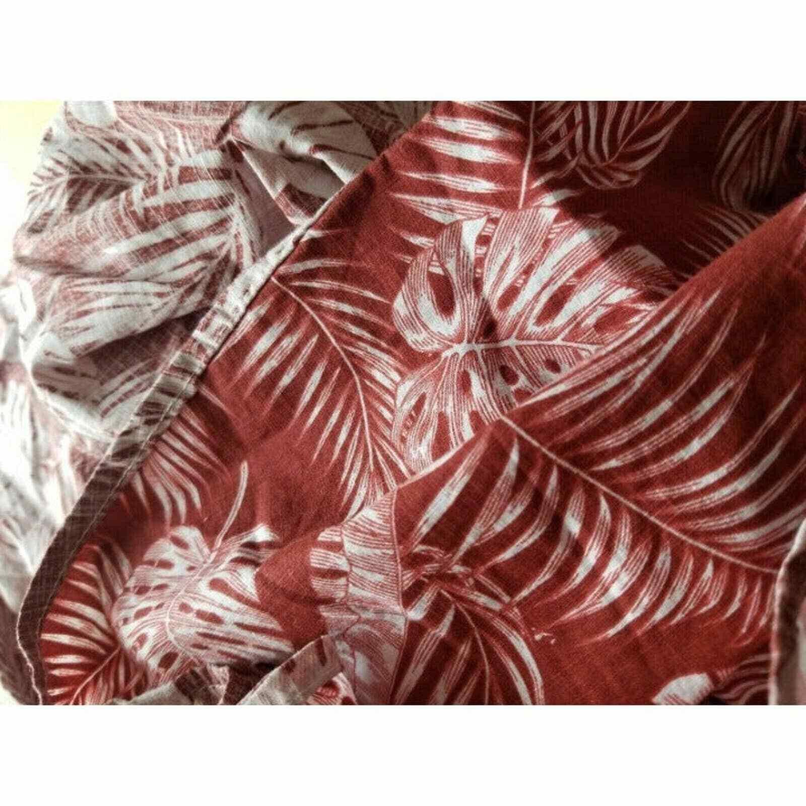 Stingwater Stillwater Supply Co. Red White Hawaiian Button Front Shir Size US XXL / EU 58 / 5 - 6 Thumbnail