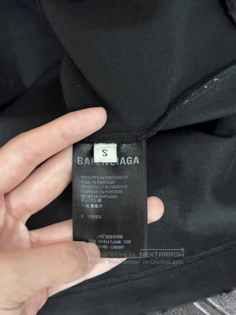 Balenciaga Balenciaga Sacred Heart Cathedral Black Short Sleeve T-shi Size US S / EU 44-46 / 1 - 5 Thumbnail