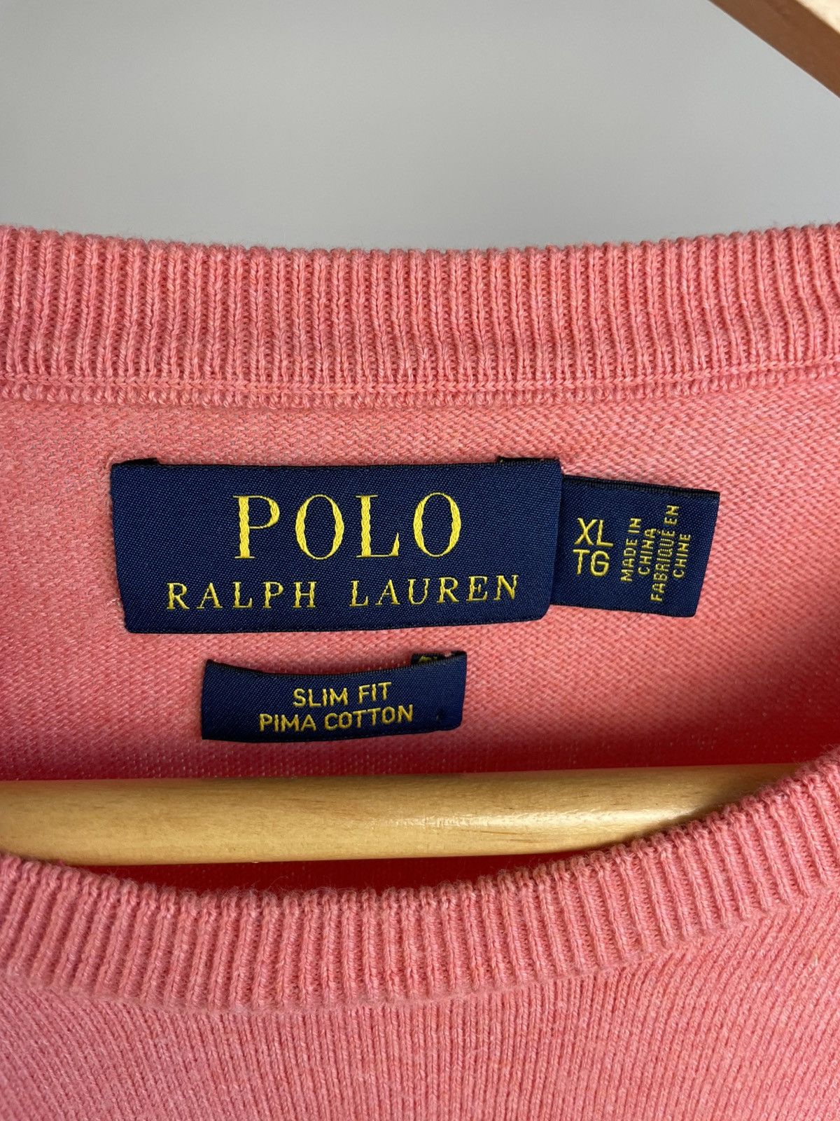 Polo Ralph Lauren × Ralph Lauren × Vintage Polo Ralph Lauren vintage cotton crewneck sweater Size US XL / EU 56 / 4 - 6 Thumbnail