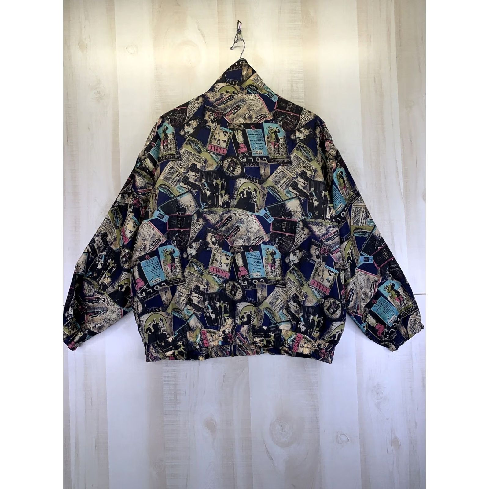 Vintage VINTAGE EVR Jacket Womens XL Div Riusso Apparel Group Golf Theme Silk Size XL / US 12-14 / IT 48-50 - 6 Thumbnail