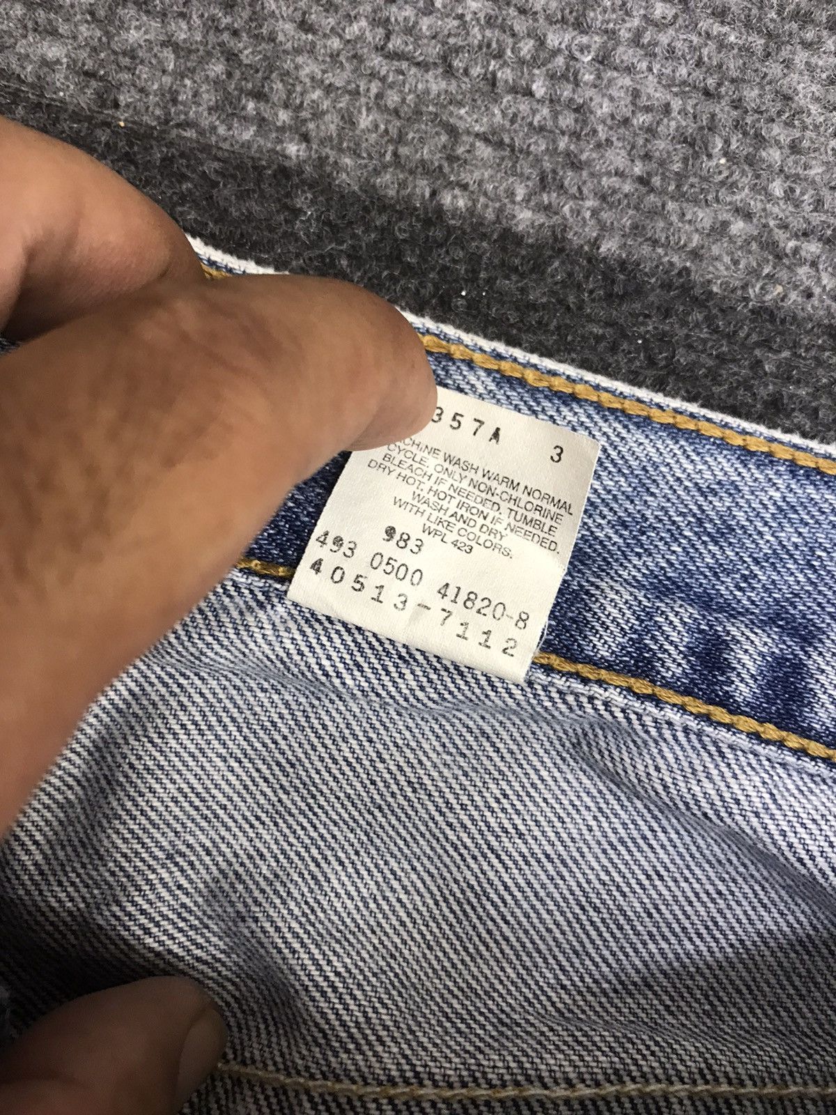 Levi's Flare🔥Vintage Levis 517 Medium Wash Jeans F7 Size US 35 - 11 Thumbnail