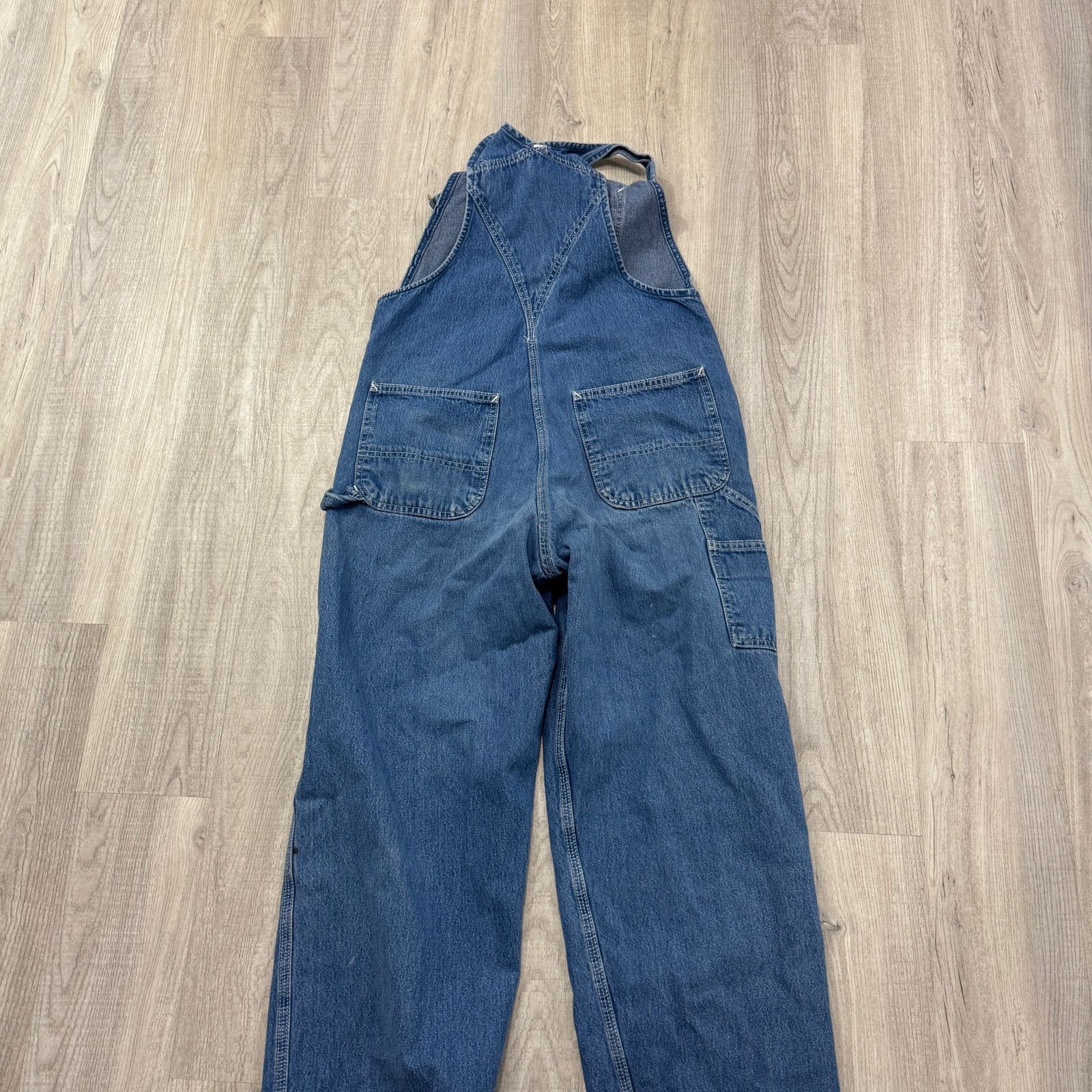 Carhartt Vintage Carhartt Overalls Men's 34 Blue 27" Inseam Denim Size US 34 / EU 50 - 9 Thumbnail