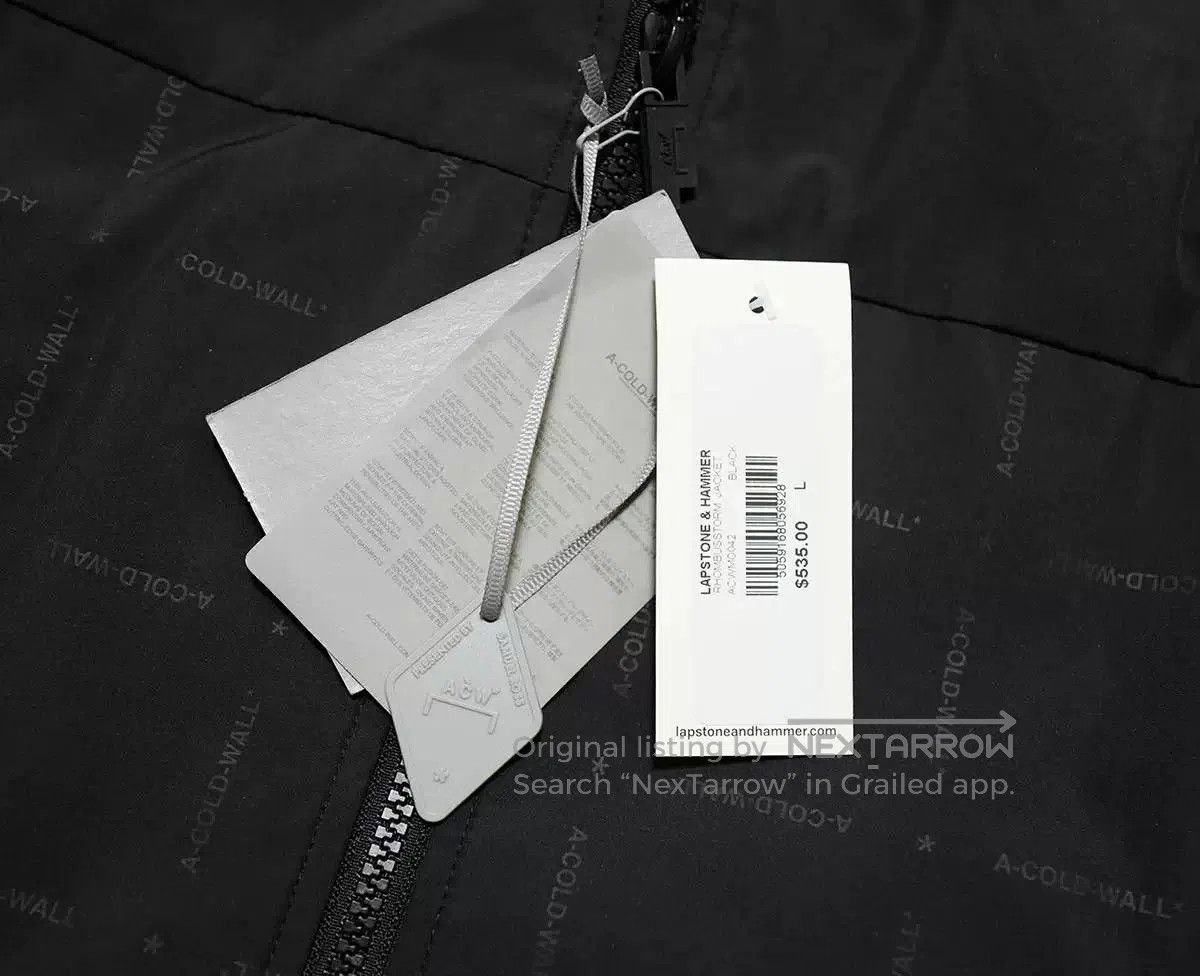 A-COLD-WALL* a cold wall rhombus storm jacket. Size US L / EU 52-54 / 3 - 5 Thumbnail
