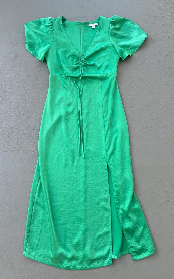 Designer Gianni Binni Green Maxi Dress S Size S / US 4 / IT 40 - 1 Thumbnail