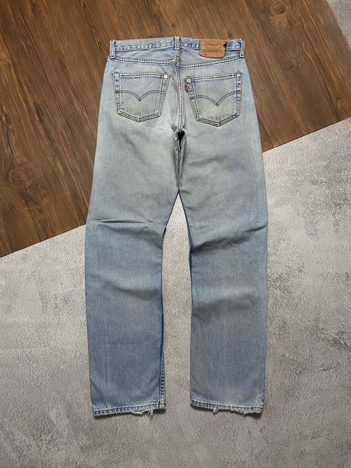 Levi's 90'S Levis 501 stone washed jeans Size US 32 / EU 48 - 7 Thumbnail