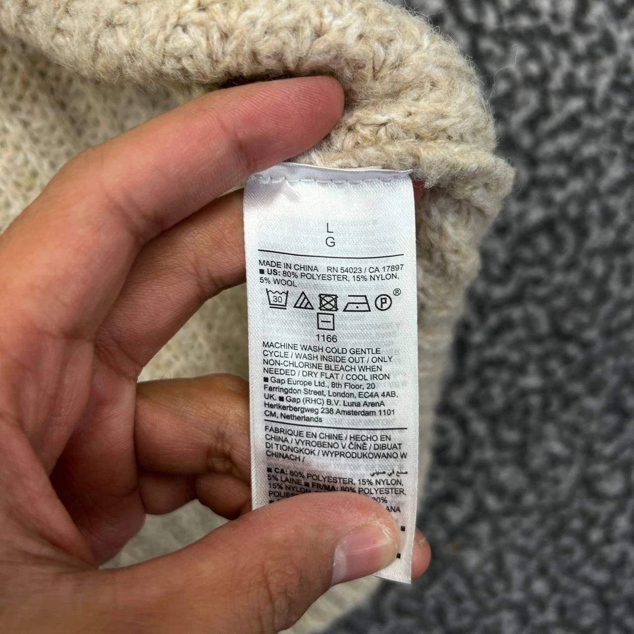 Old Navy Old Navy Sweater Women Pullover Rib Knit Turtleneck L Size L / US 10 / IT 46 - 4 Thumbnail