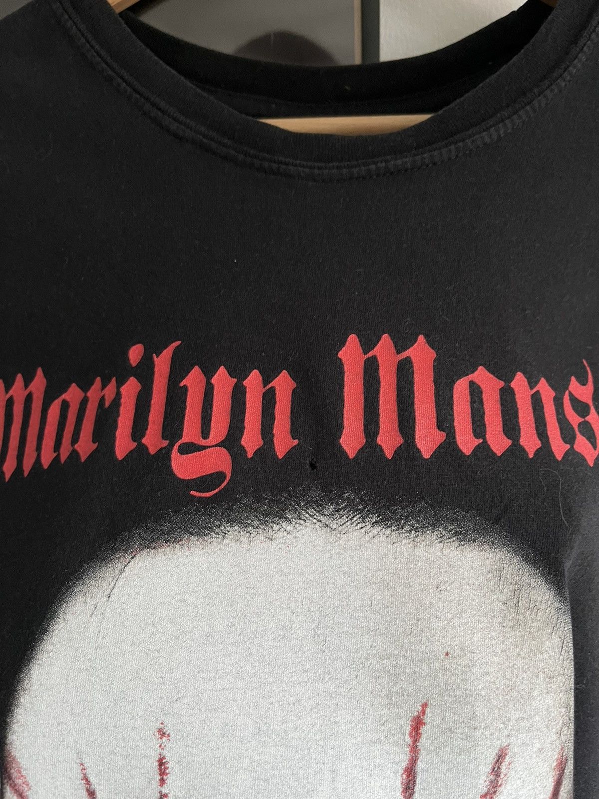 Marilyn Manson × Vintage Vintage Marilyn Manson big face tee Size US M / EU 48-50 / 2 - 3 Thumbnail