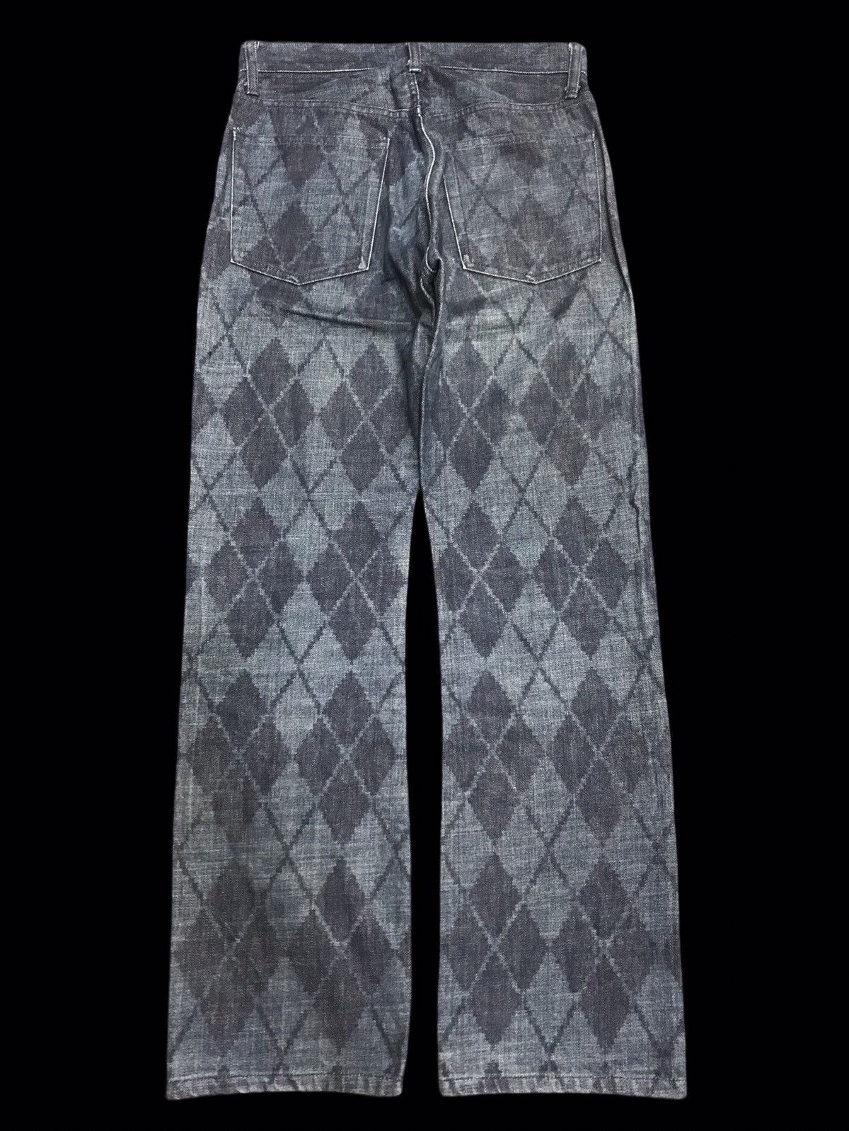 Japanese Brand 💥ARCHIVAL💥EDGE RUPERT ARTISANAL FULL DIAMOND DENIM F159 Size US 27 - 2 Thumbnail