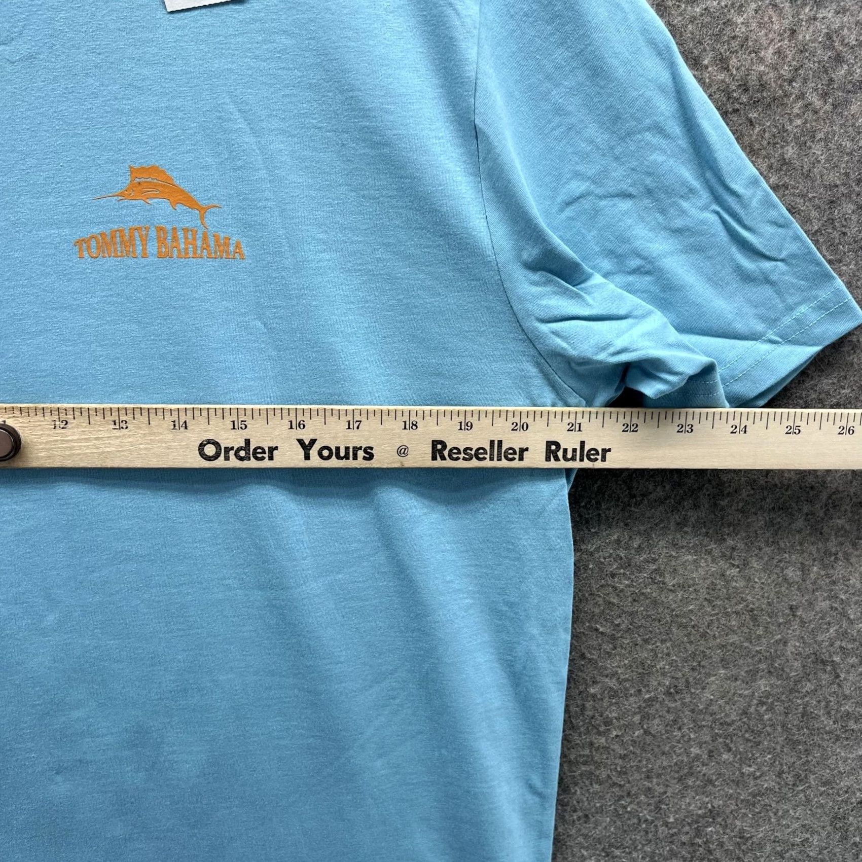 Tommy Bahama Tommy Bahama Shirt Mens Small Blue Its Glow Time Marlin Logo Graphic Tee Casual Size US S / EU 44-46 / 1 - 3 Thumbnail