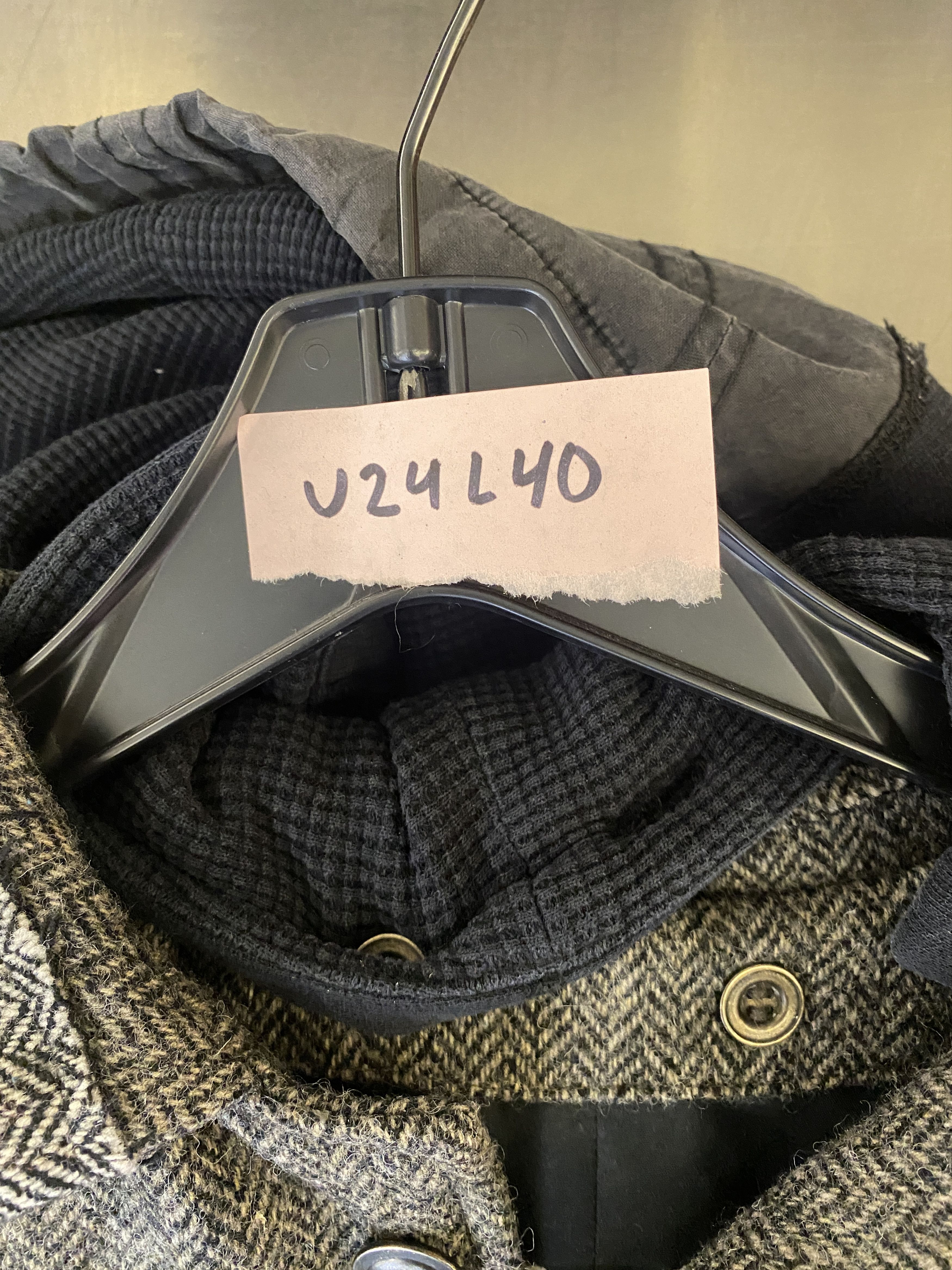 Greg Lauren GREG LAUREN MIXED HERRINGBONE COAT JACKET SAMPLE Size US L / EU 52-54 / 3 - 7 Thumbnail