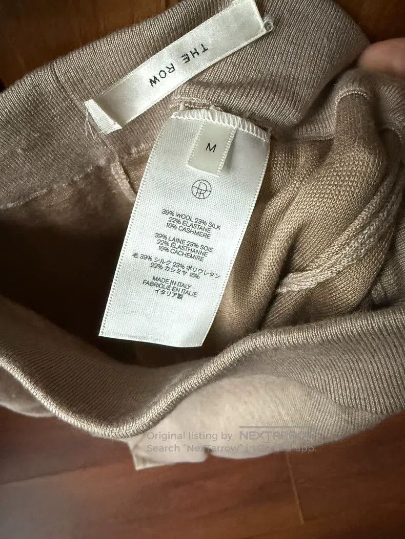 The Row The row size m Cashmere grey wide-leg trousers Size 25" / US 0 / IT 36 - 3 Thumbnail