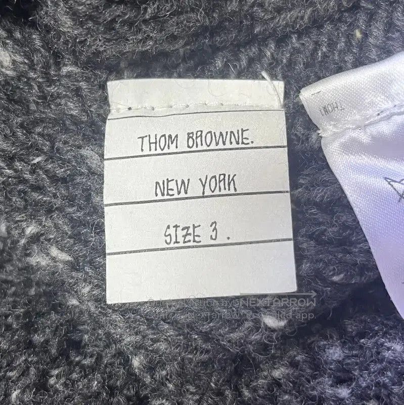 Thom Browne Thom Browne Gray Wool Women’s Cardigan . Size M / US 6-8 / IT 42-44 - 4 Thumbnail