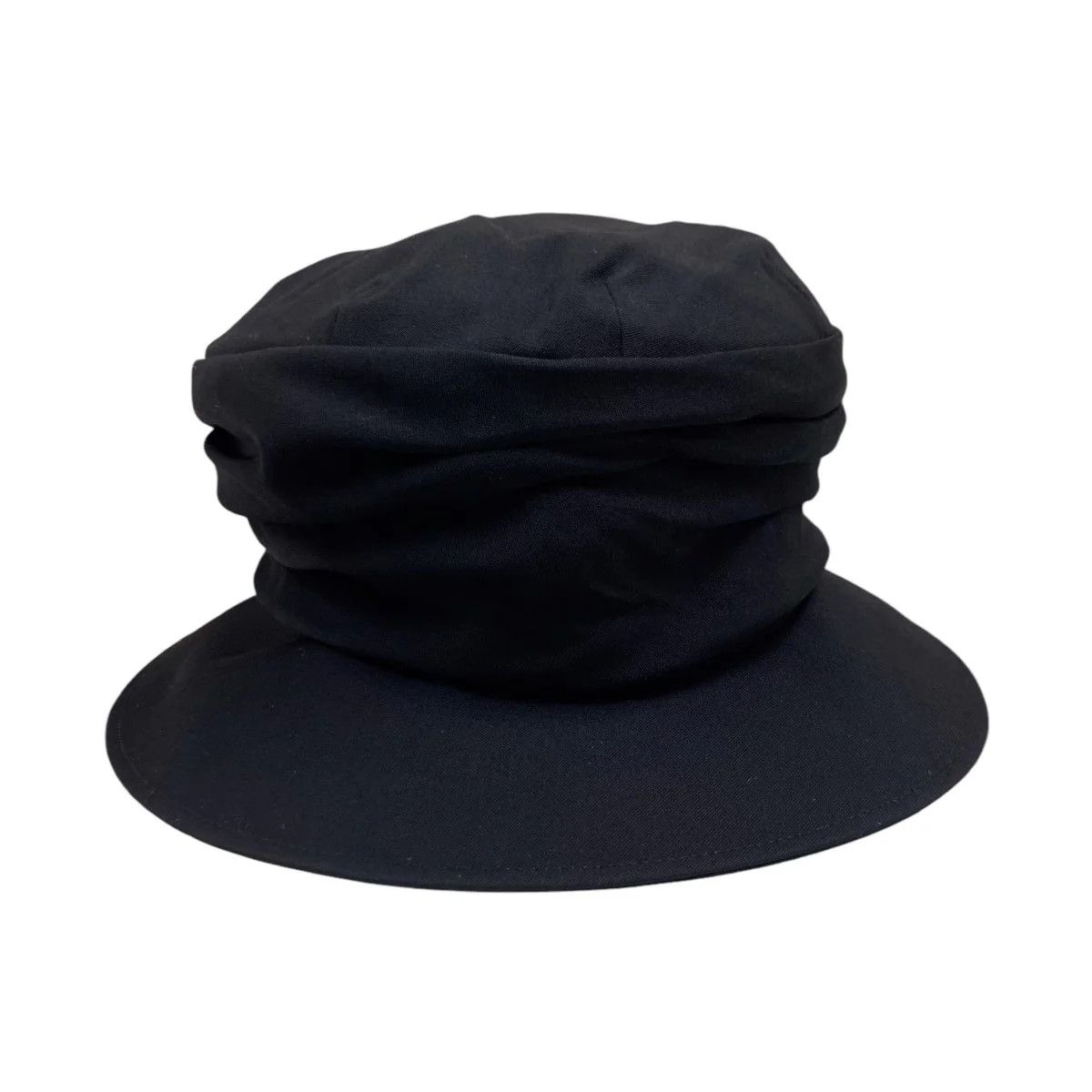 Yohji Yamamoto YOHJI YAMAMOTO draped bucket hat Size ONE SIZE - 2 Thumbnail
