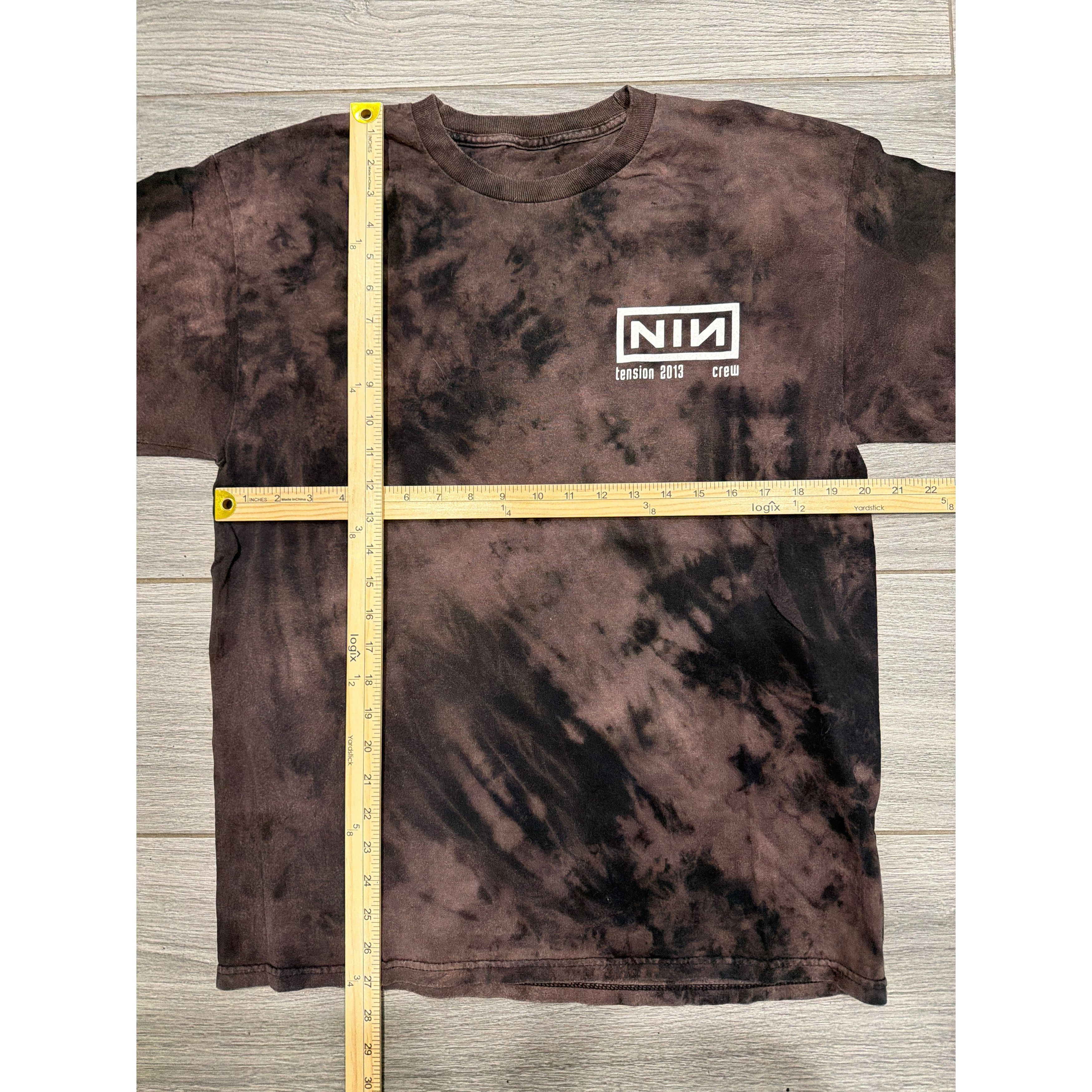 Other 2013 Nine Inch Nails NIN Tension crew Tour Bleach Tie Dye Re Size US XL / EU 56 / 4 - 2 Thumbnail