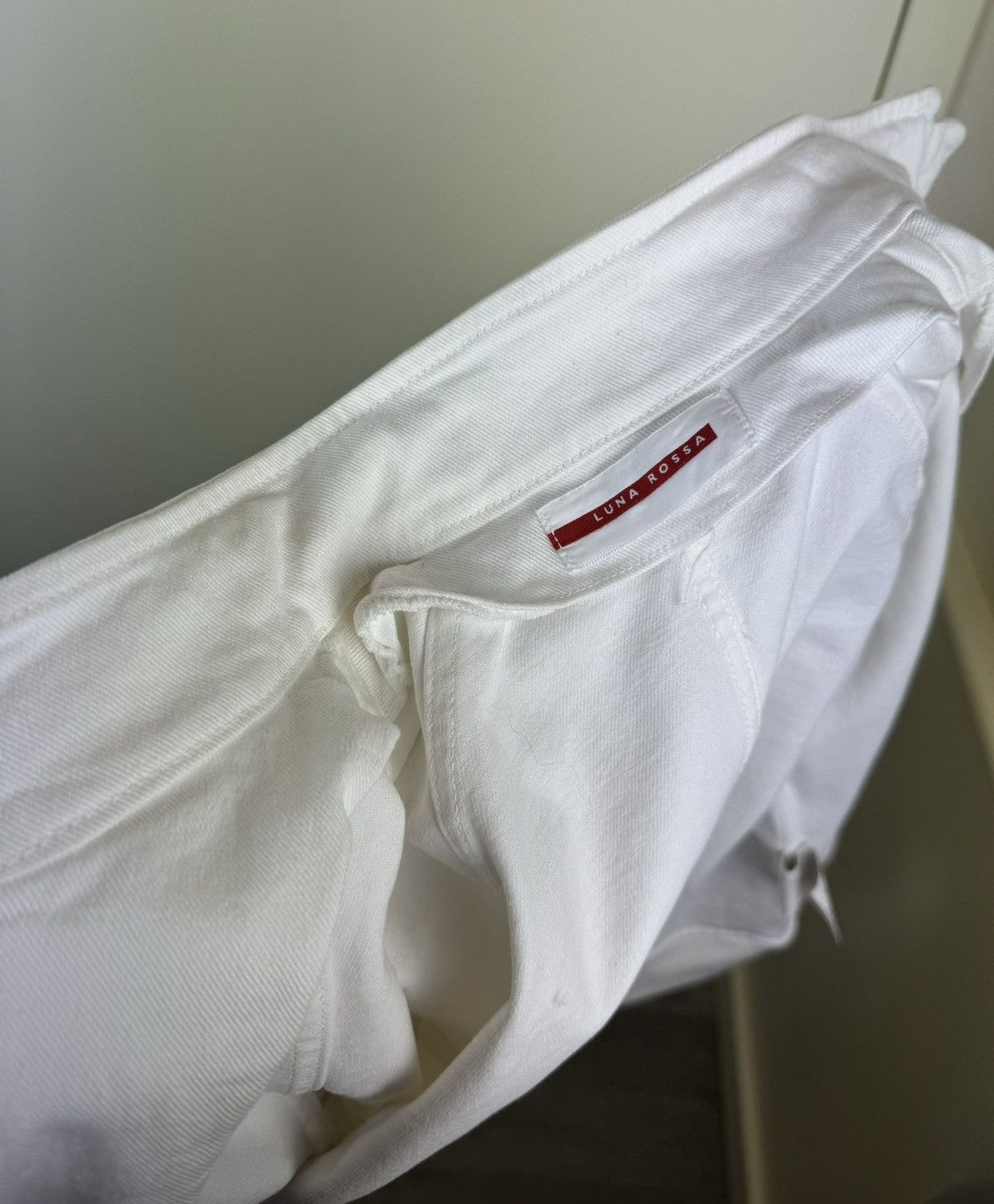 Prada Prada Luna Rosa vintage white denim cotton jacket rare S Size S / US 4 / IT 40 - 14 Thumbnail
